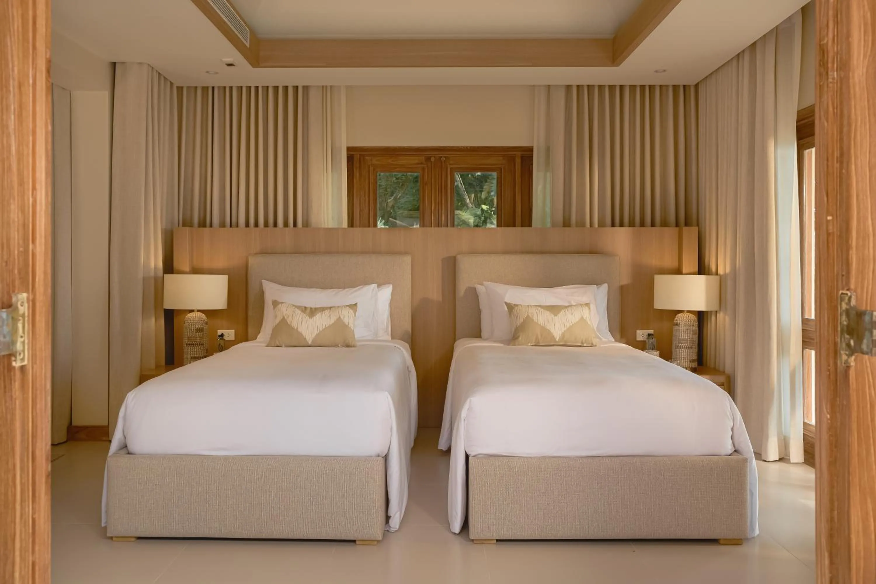 Bedroom, Bed in Villa Macaque and Villa Languor