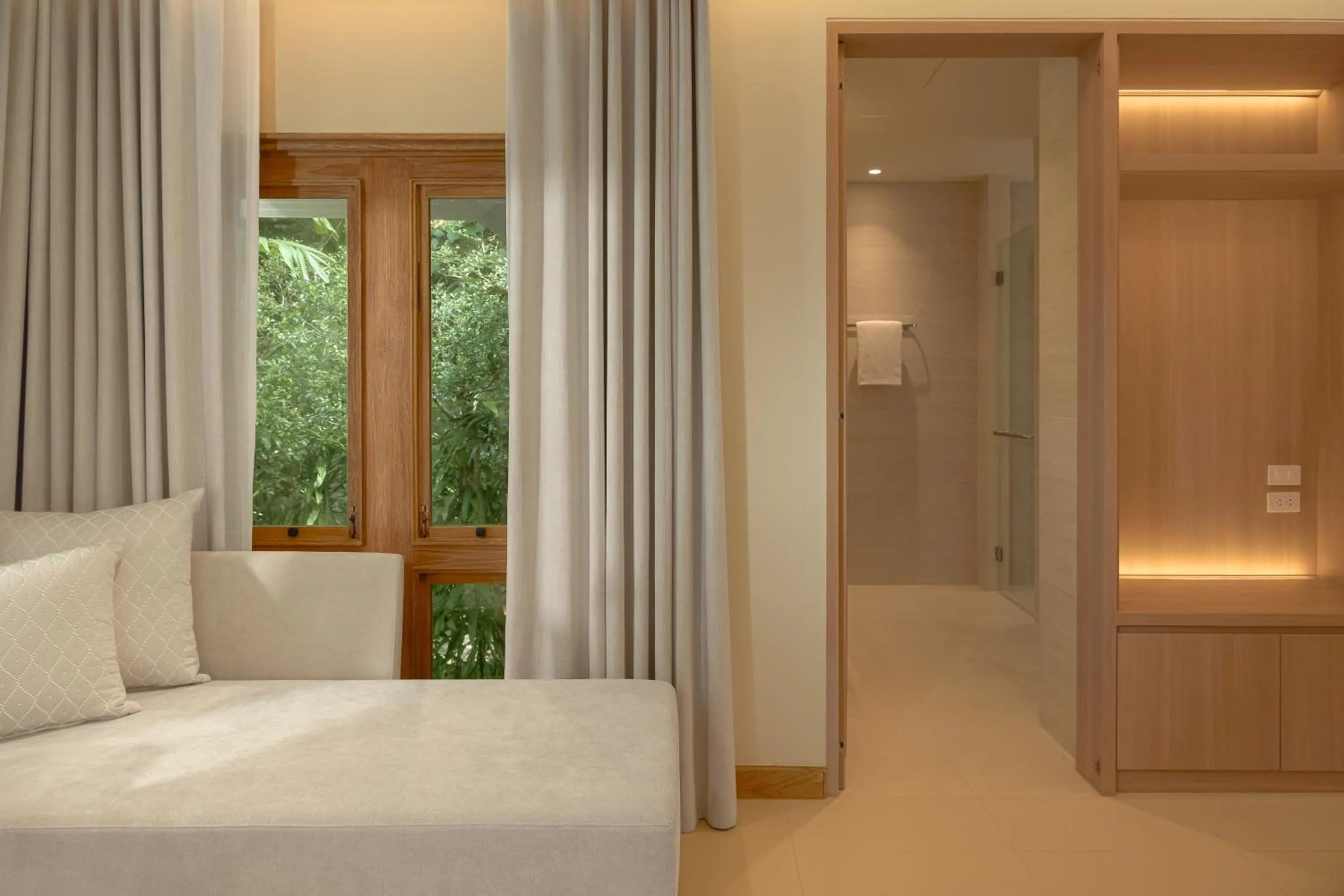 Bedroom, Bed in Villa Macaque and Villa Languor