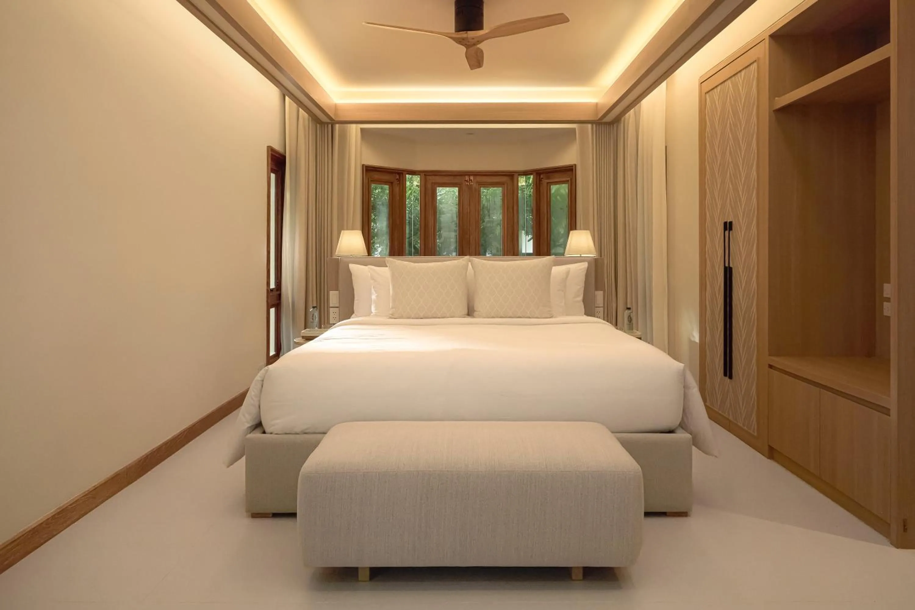 Bedroom, Bed in Villa Macaque and Villa Languor
