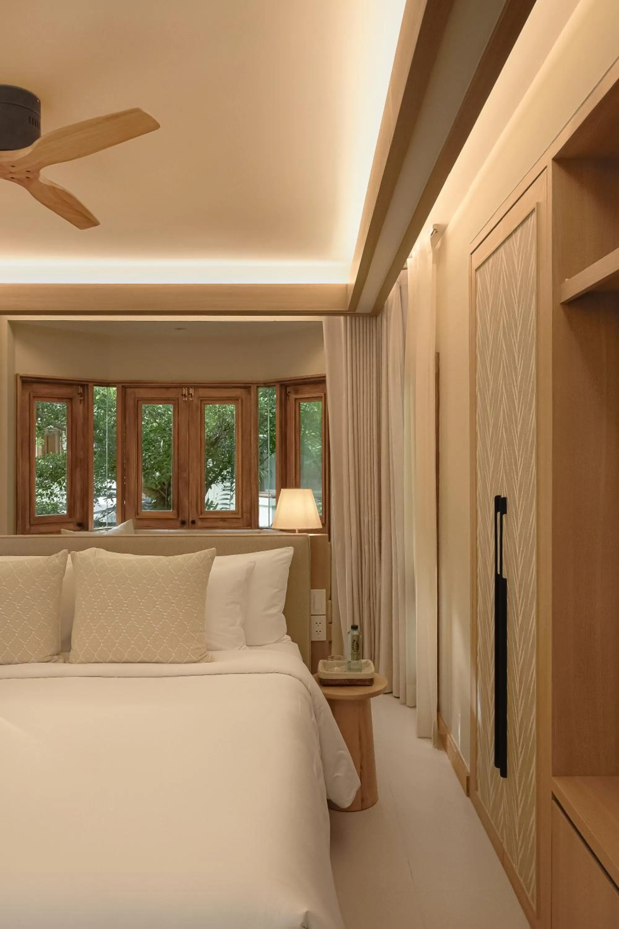 Bedroom, Bed in Villa Macaque and Villa Languor