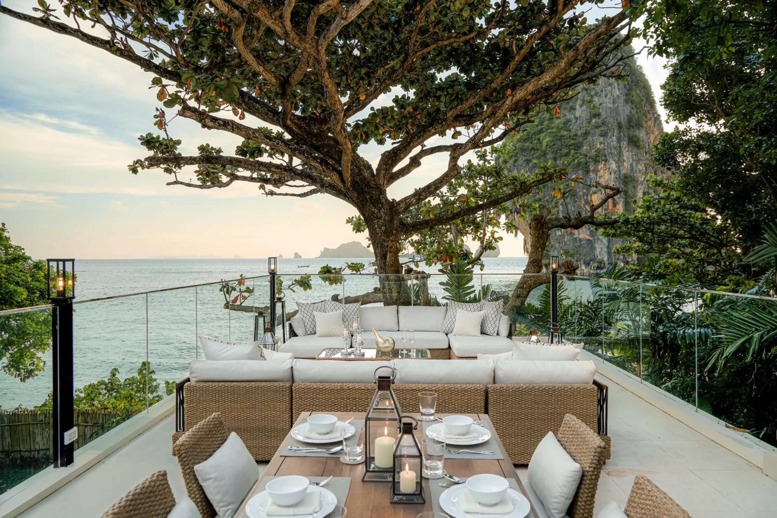View (from property/room) in Villa Macaque and Villa Languor