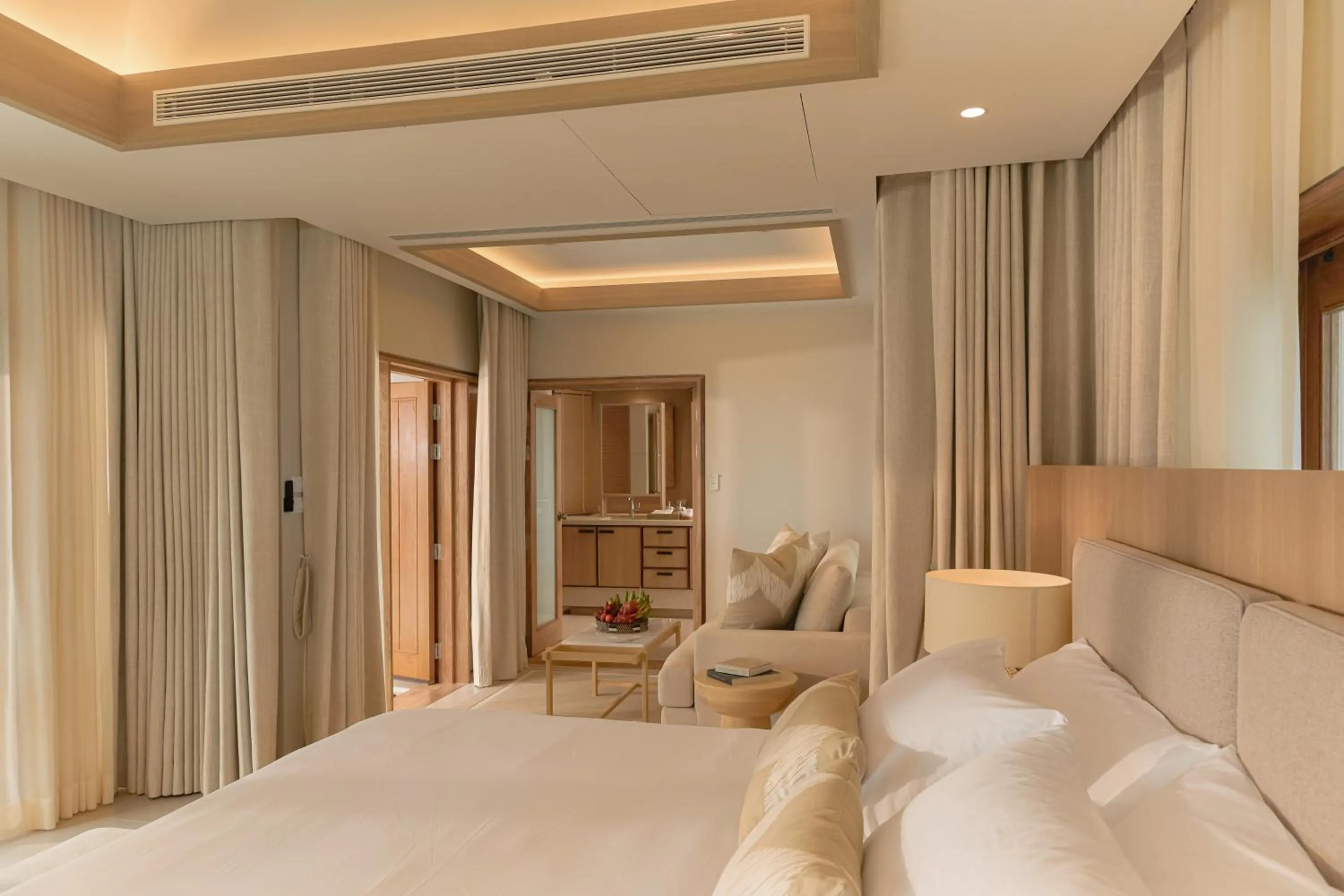 Bedroom, Bed in Villa Macaque and Villa Languor