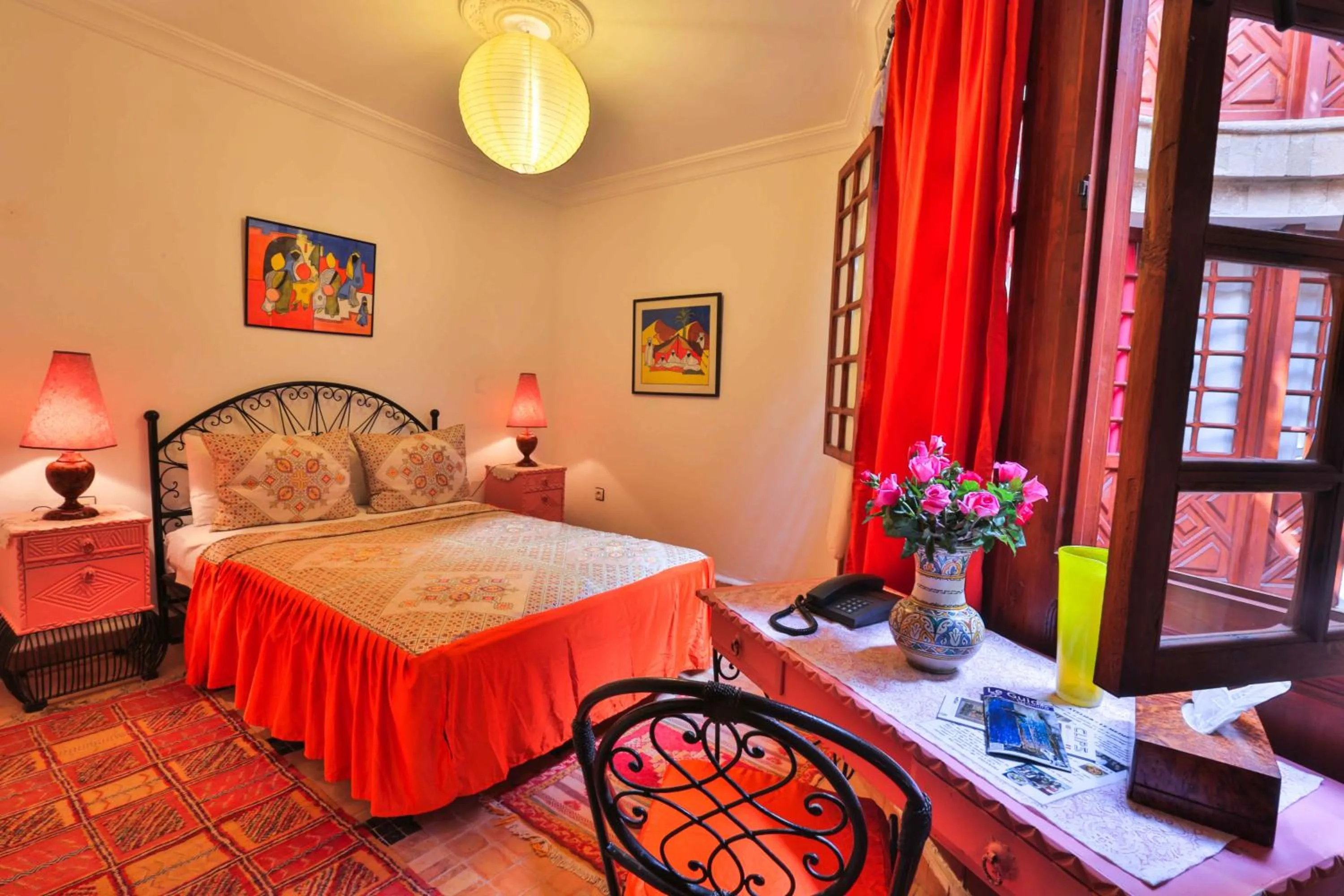 Bed in Riad Al khansaa