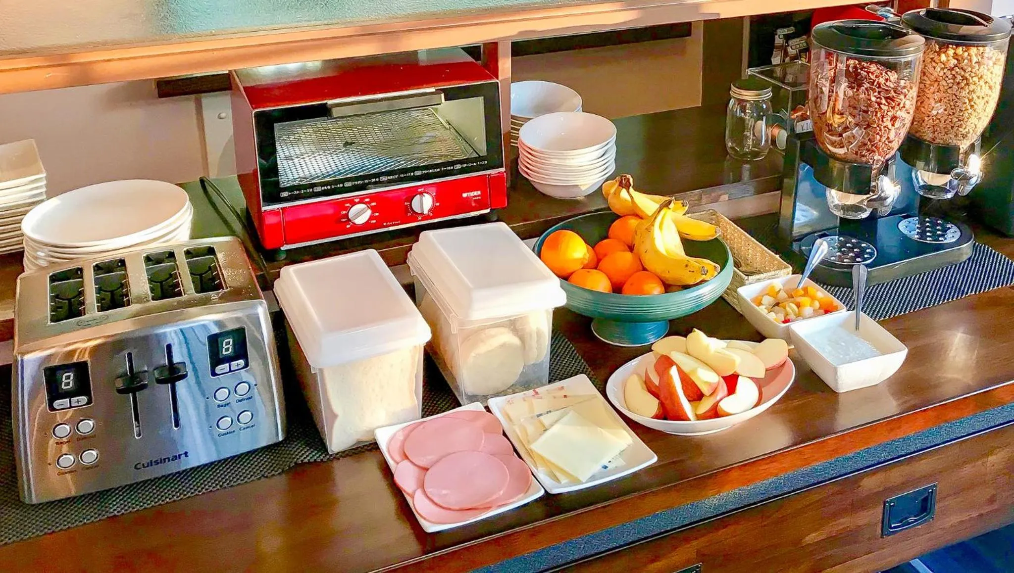 Breakfast in Penke Panke Lodge and Apartments