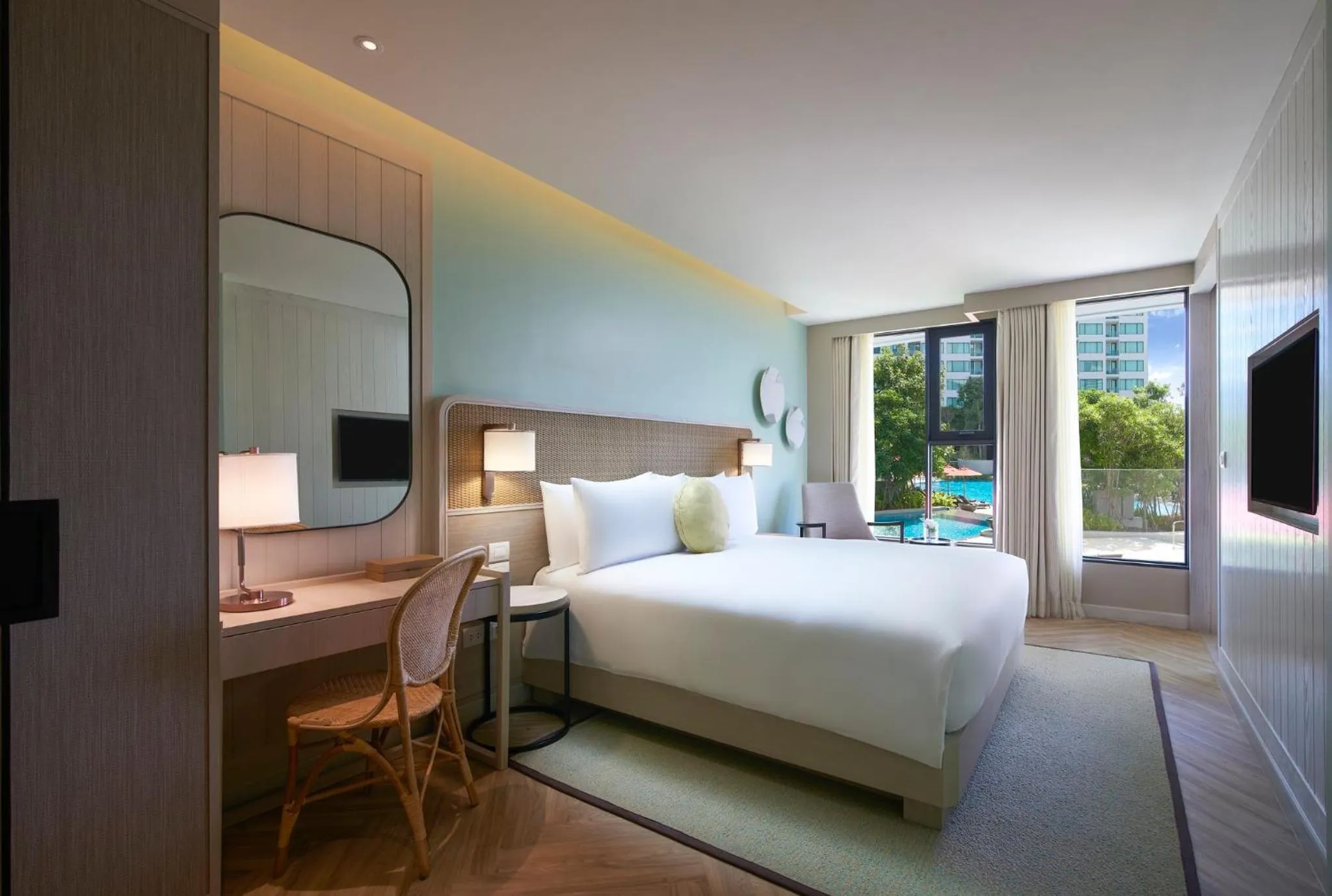 Photo of the whole room, Bed in Amari Pattaya