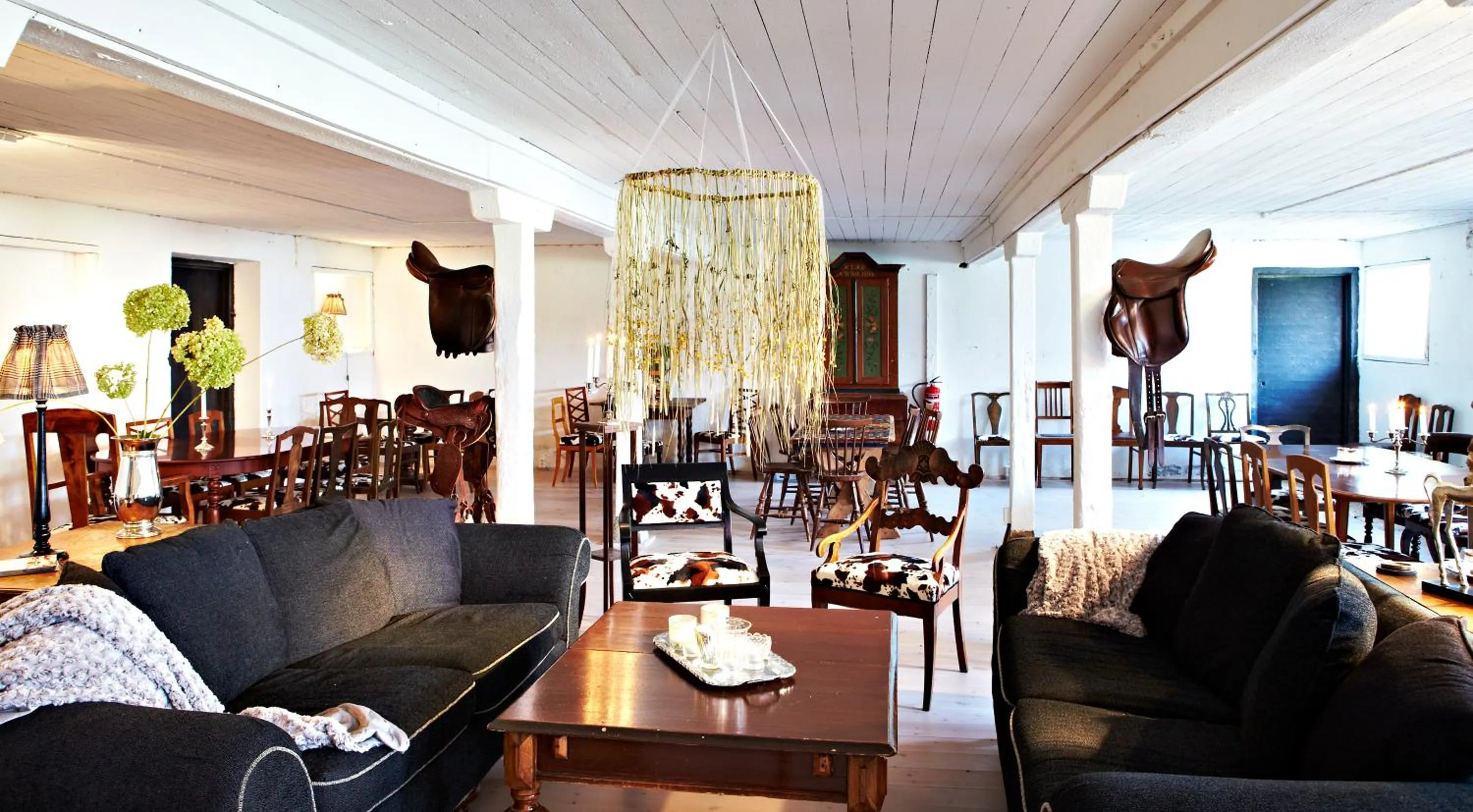 Area and facilities in Hem till Gården boutique hotel
