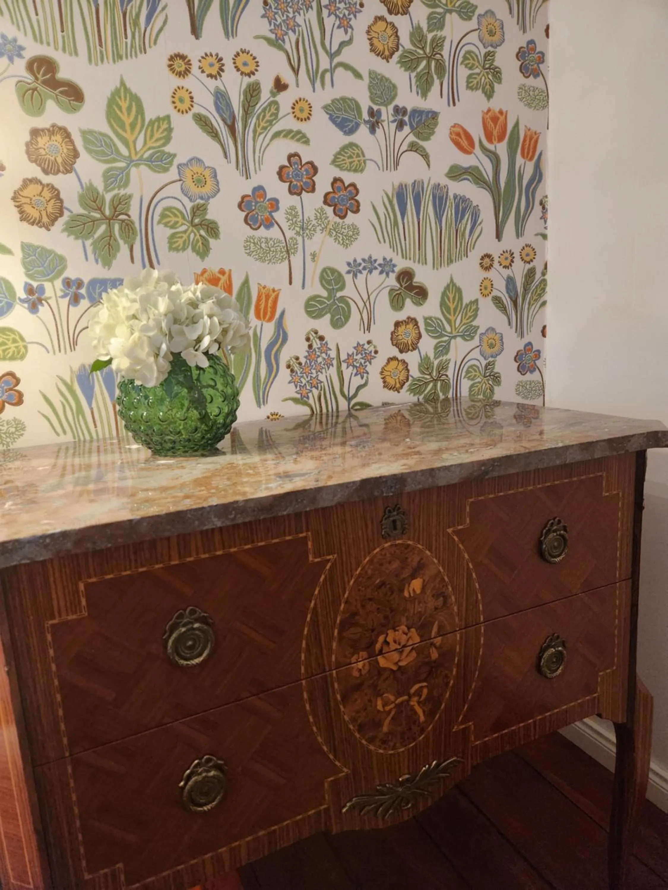 Decorative detail in Hem till Gården boutique hotel