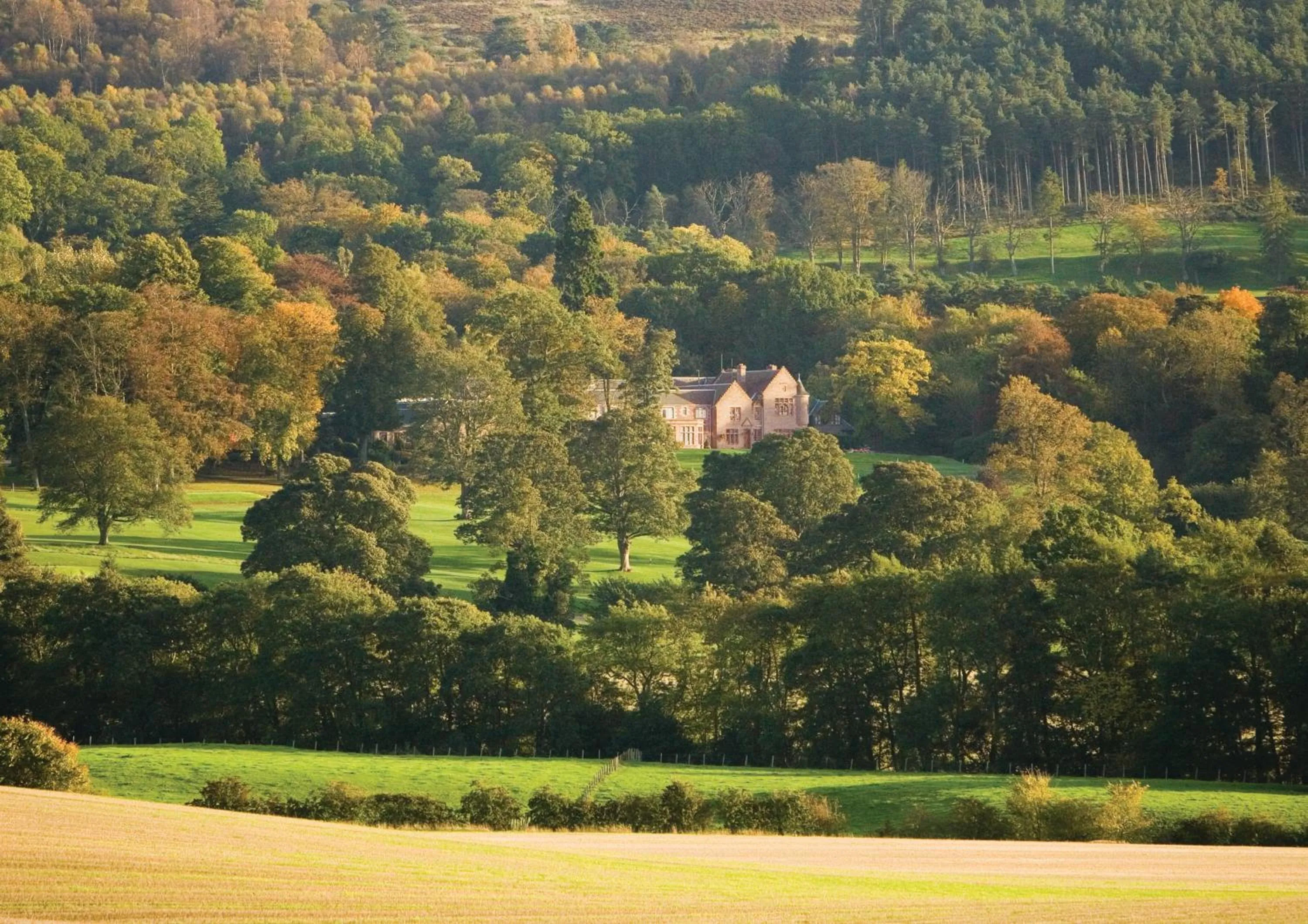 Bird's eye view in Murrayshall Country Estate