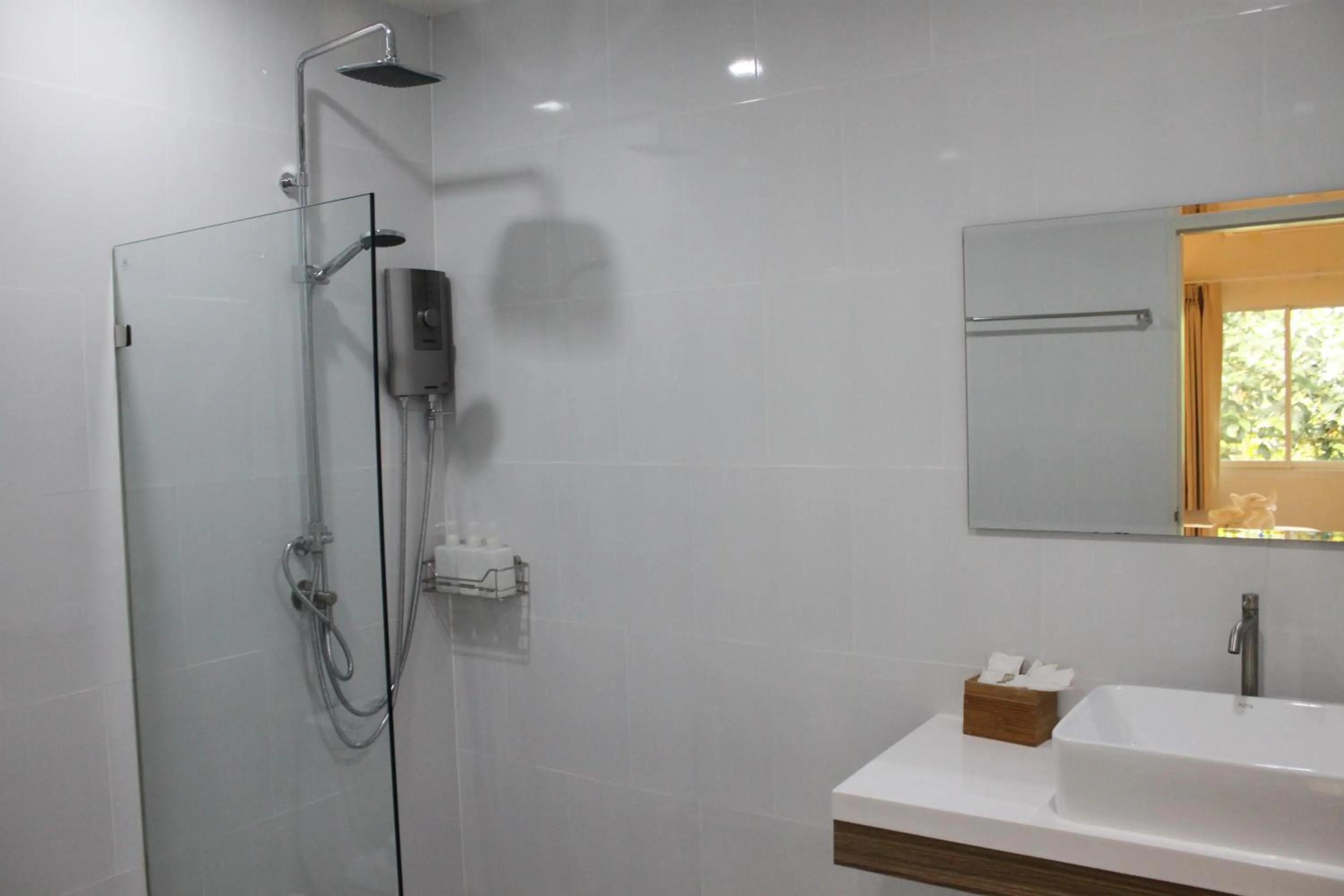 Shower in Isara Khao Lak
