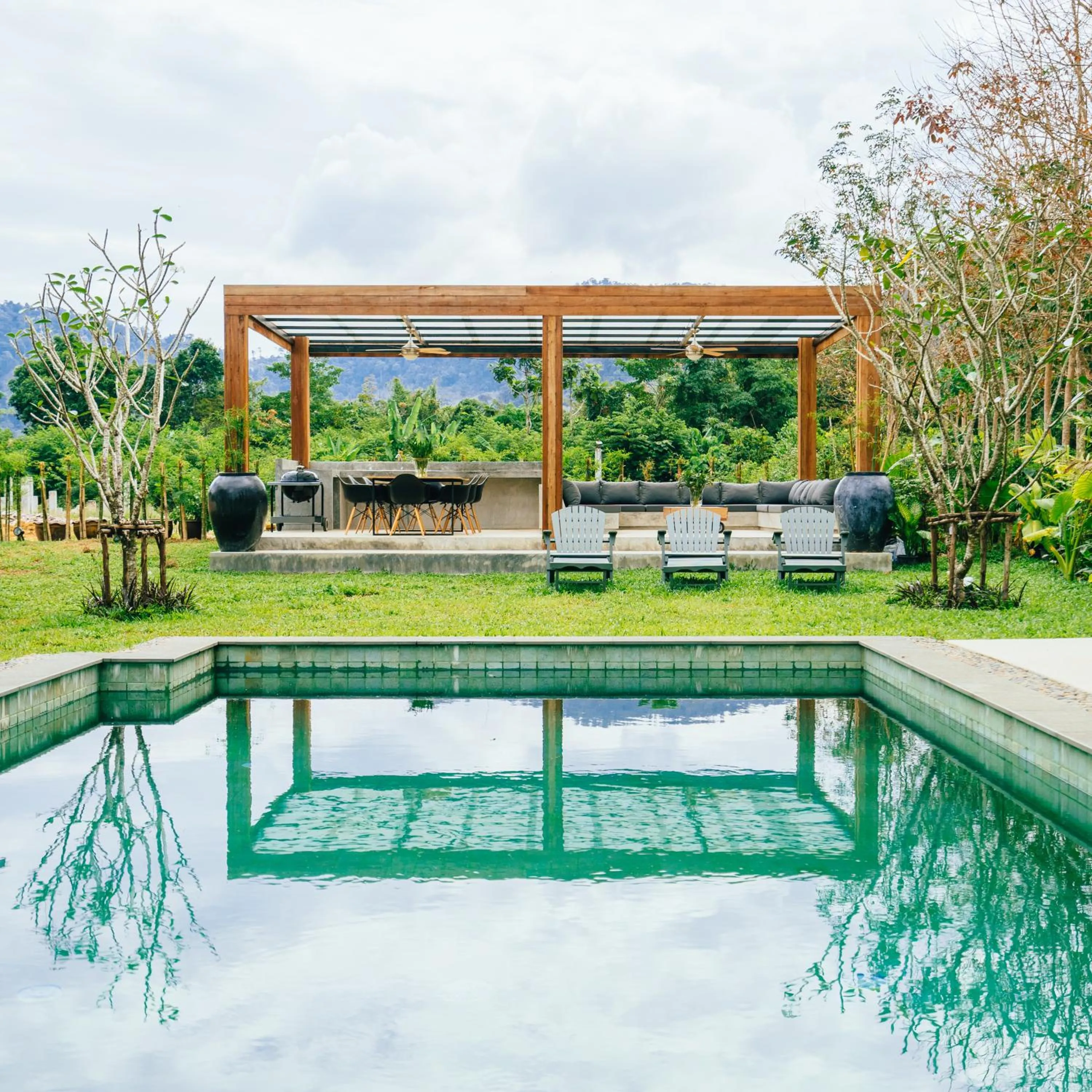Garden view in Isara Khao Lak