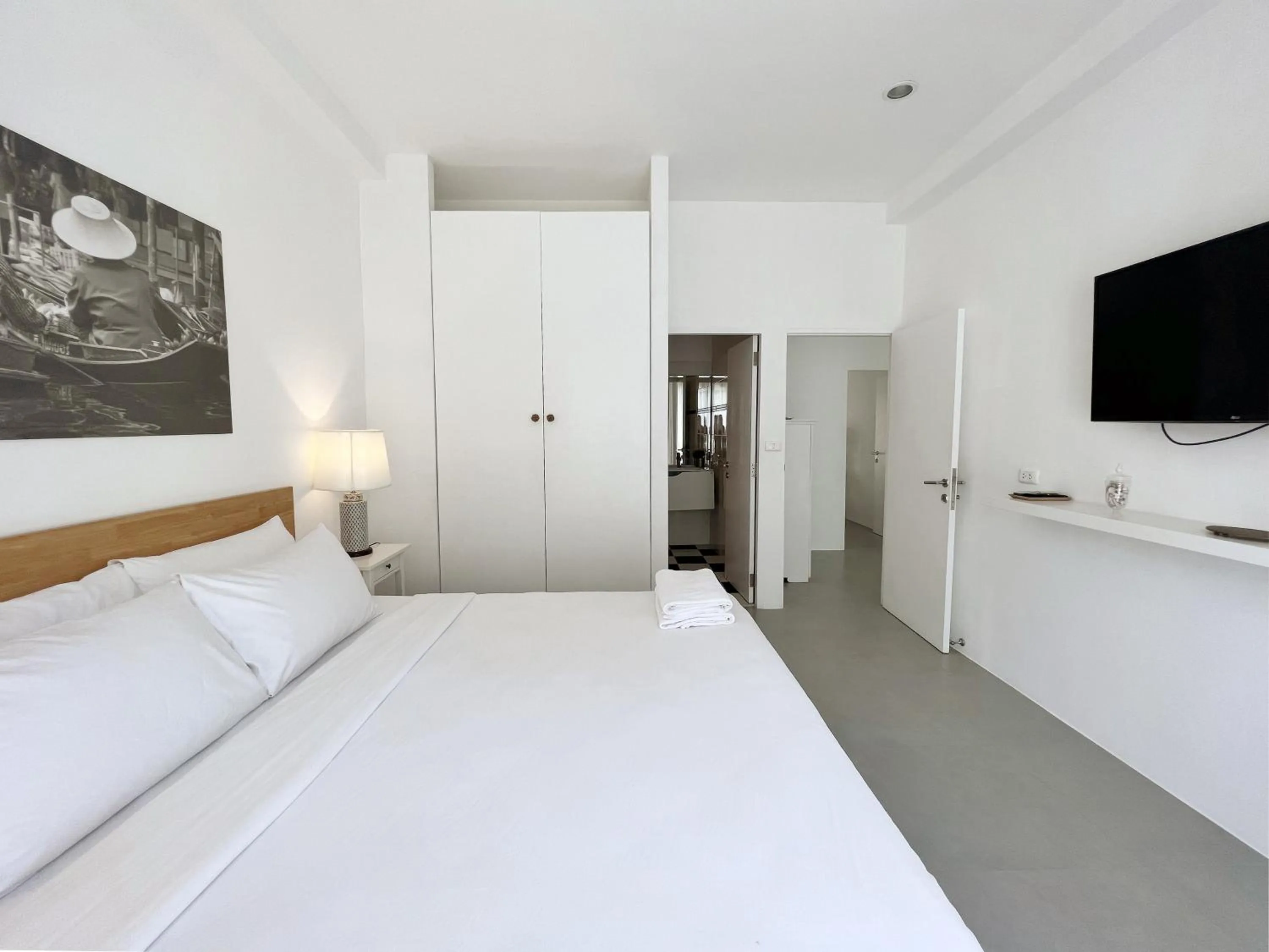 Bedroom, Bed in Isara Khao Lak