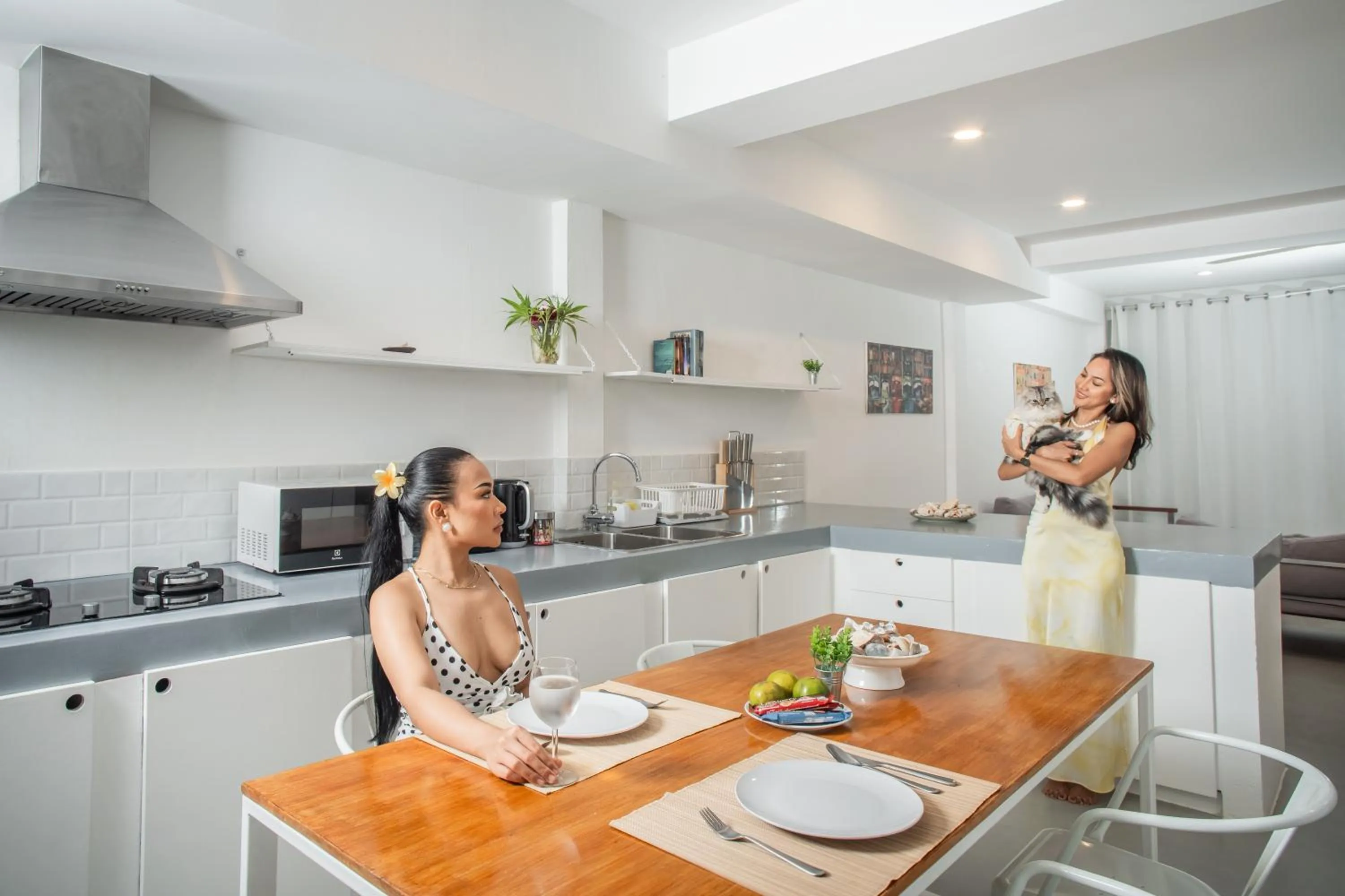 kitchen in Isara Khao Lak
