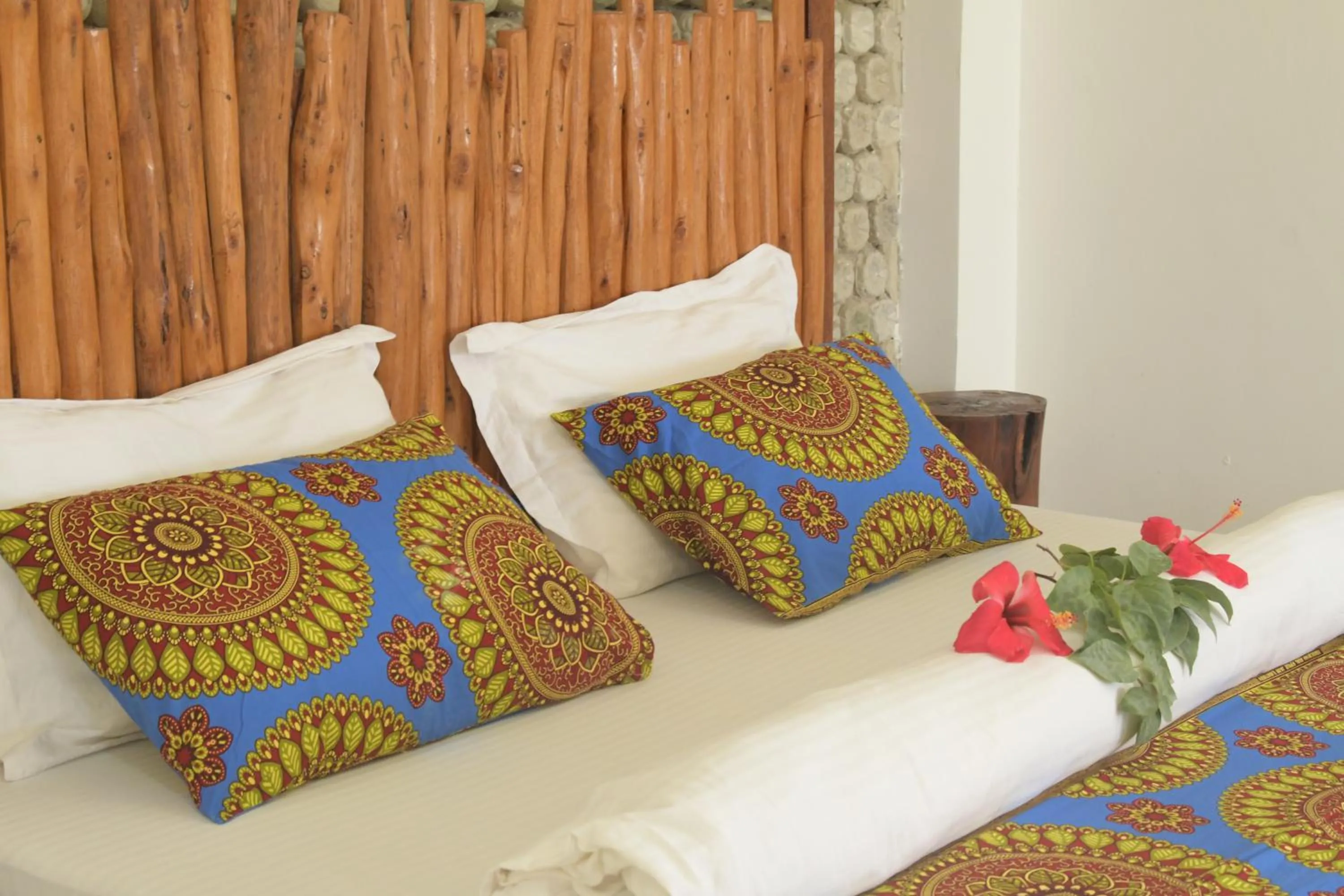 Bed in Habibis Bottle House