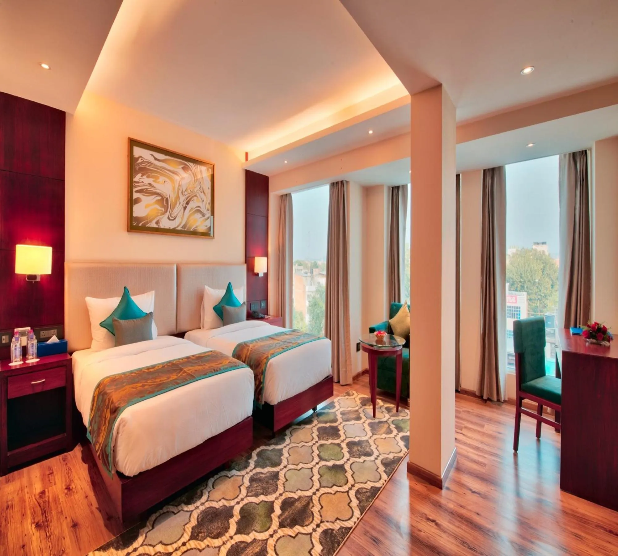 Bed in Golden Tulip Essential Jaipur