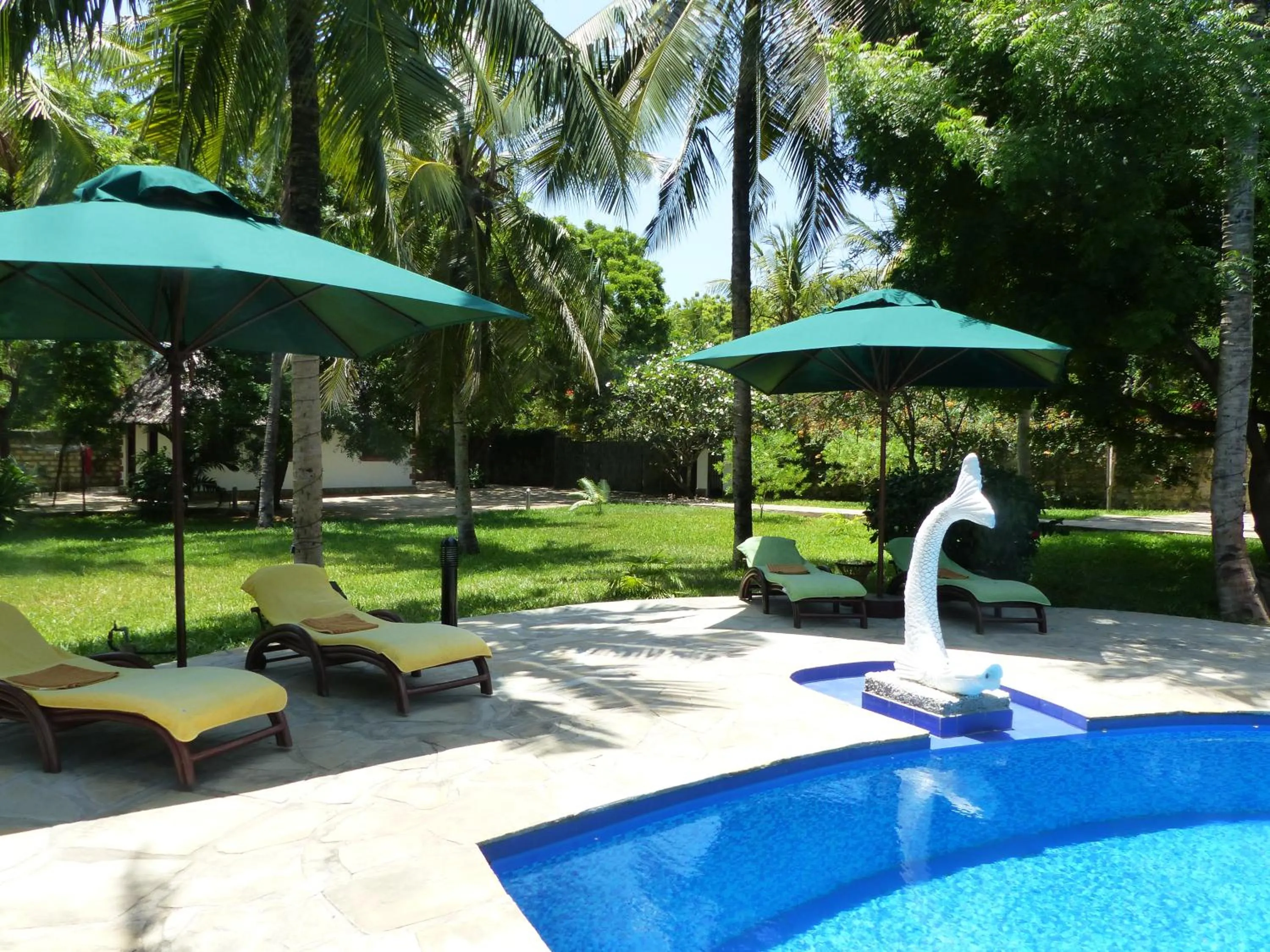 Swimming pool in Residence Maison Müge