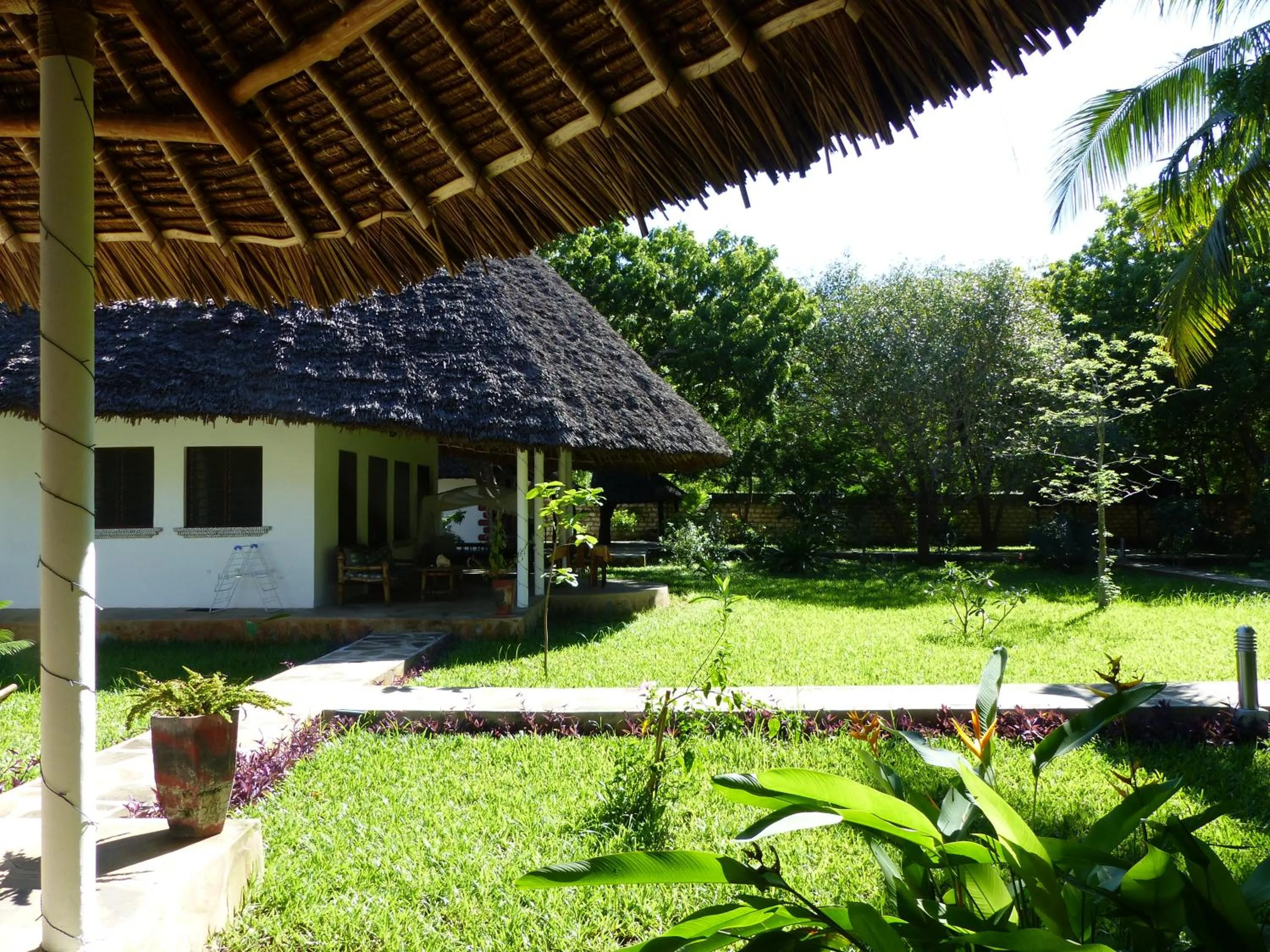 Garden view in Residence Maison Müge