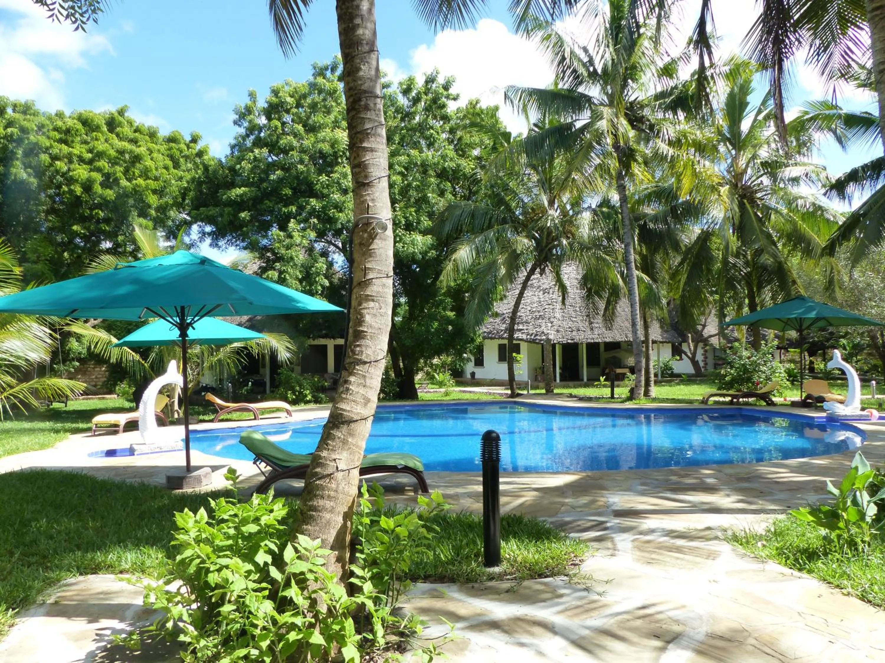 Swimming pool in Residence Maison Müge