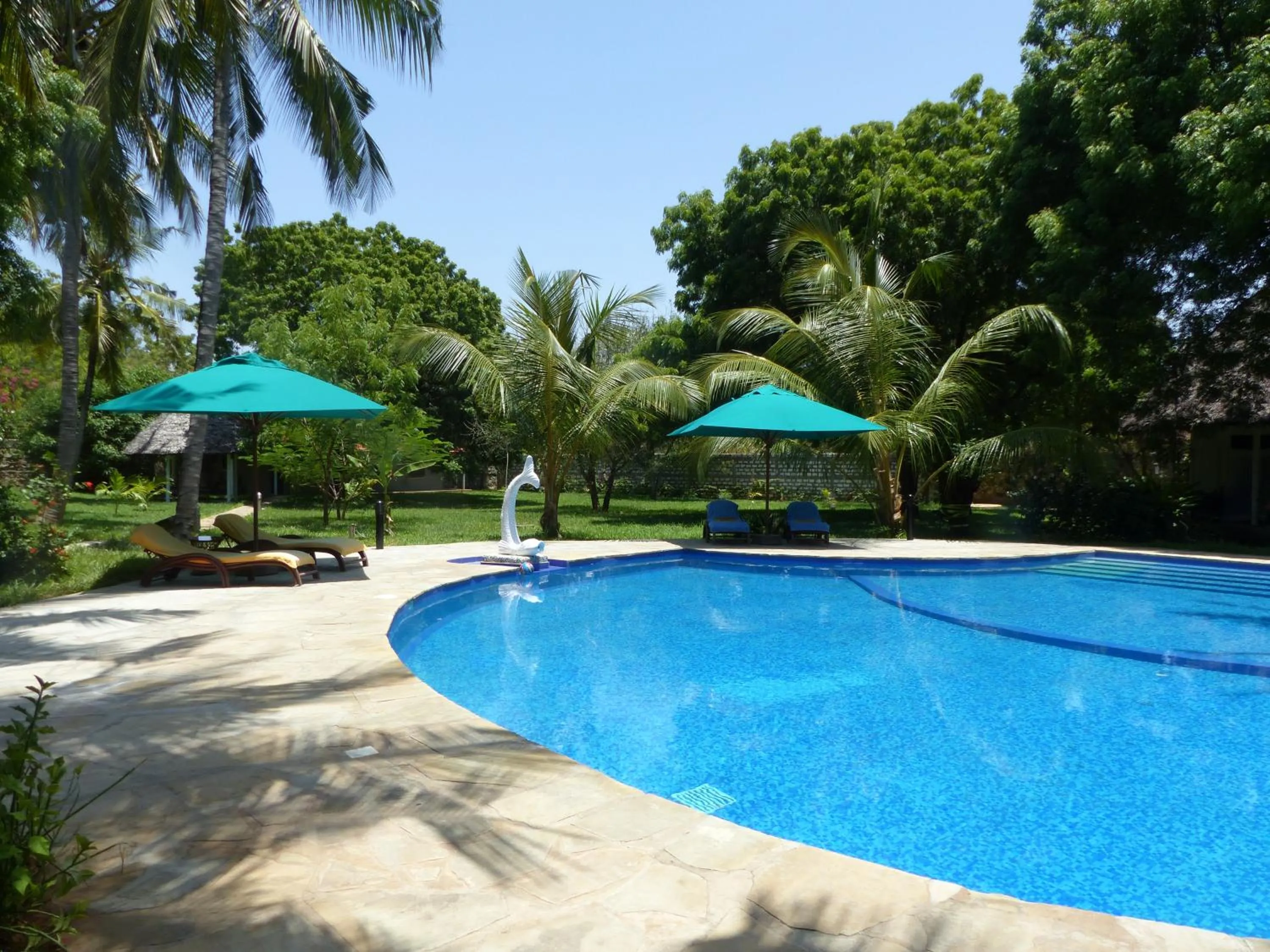 Swimming pool in Residence Maison Müge