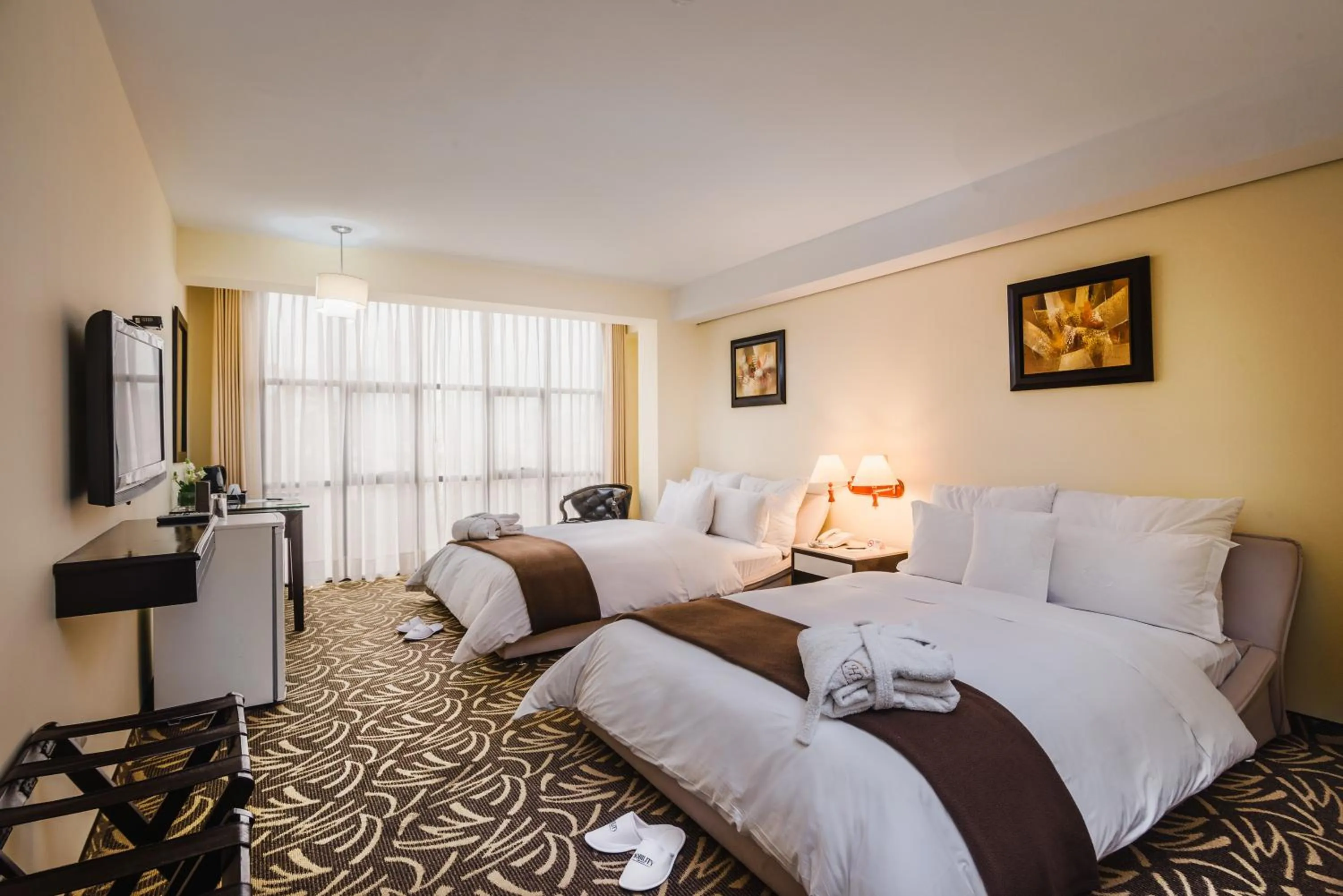 Bed in Hotel Nobility