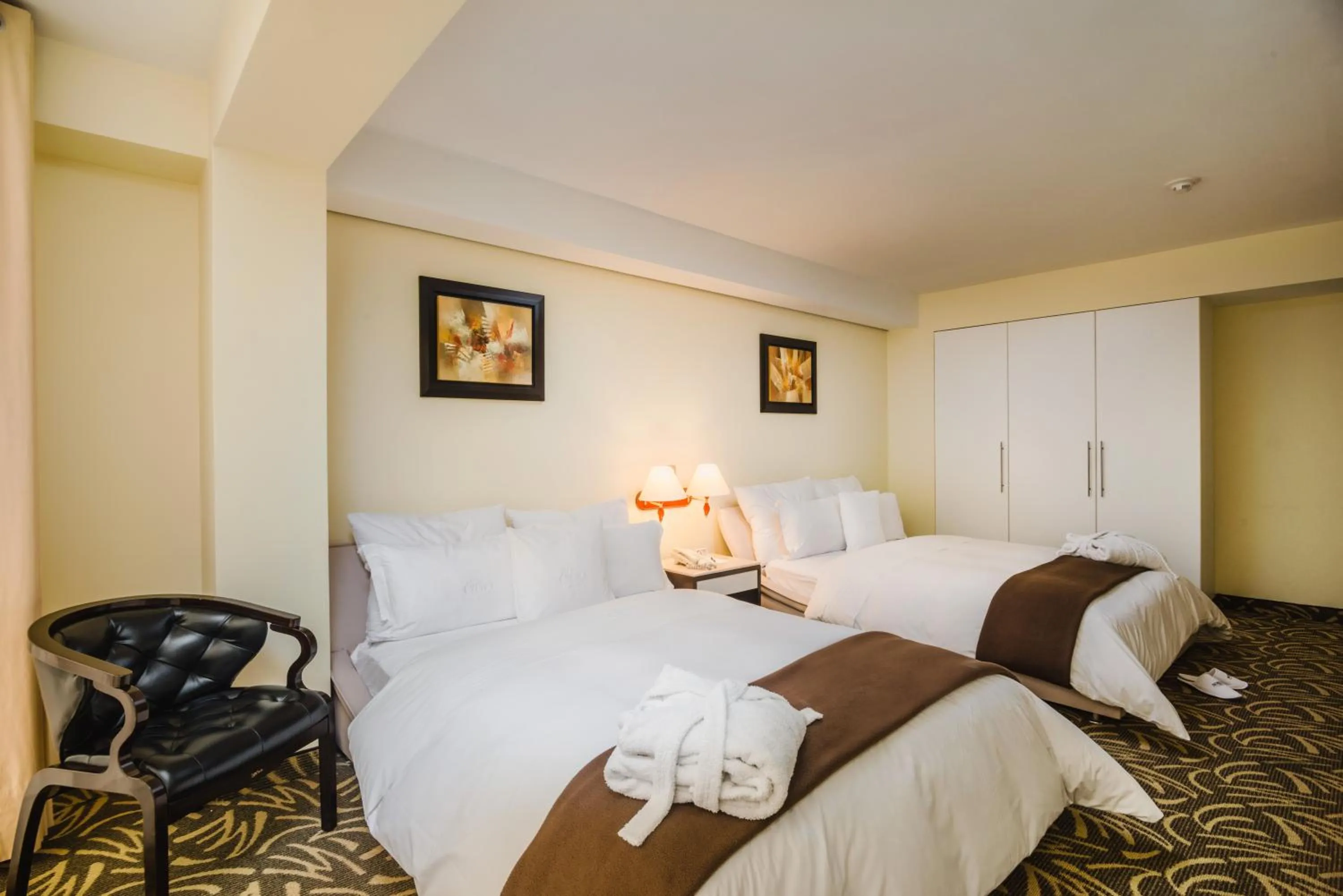 Bed in Hotel Nobility