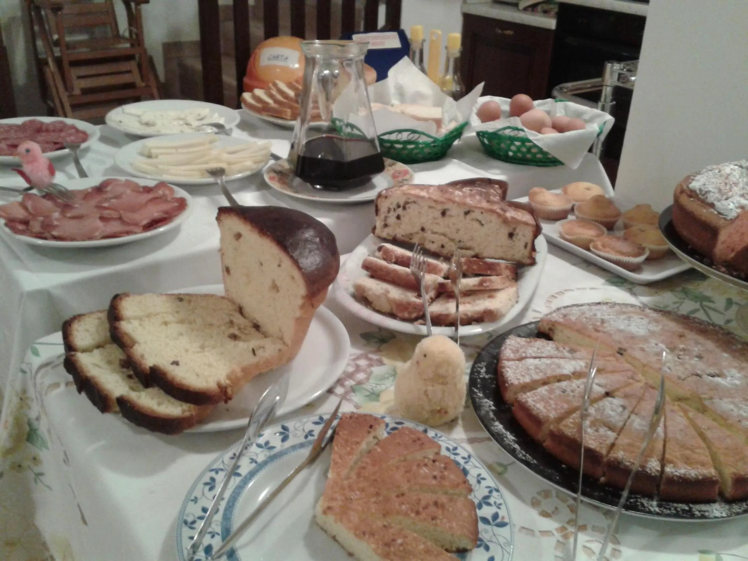 Breakfast in P&P Assisi Camere