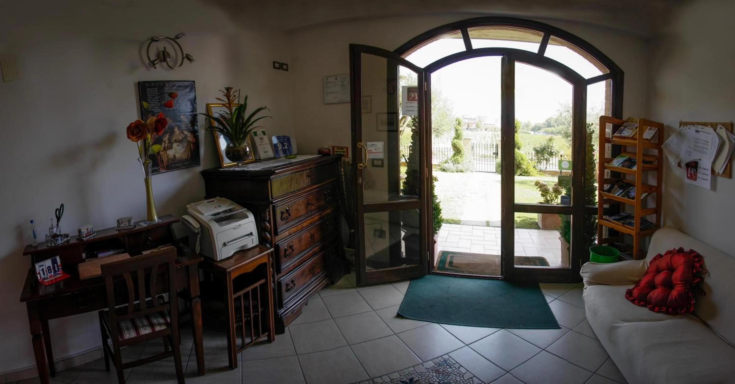 Lobby or reception in P&P Assisi Camere