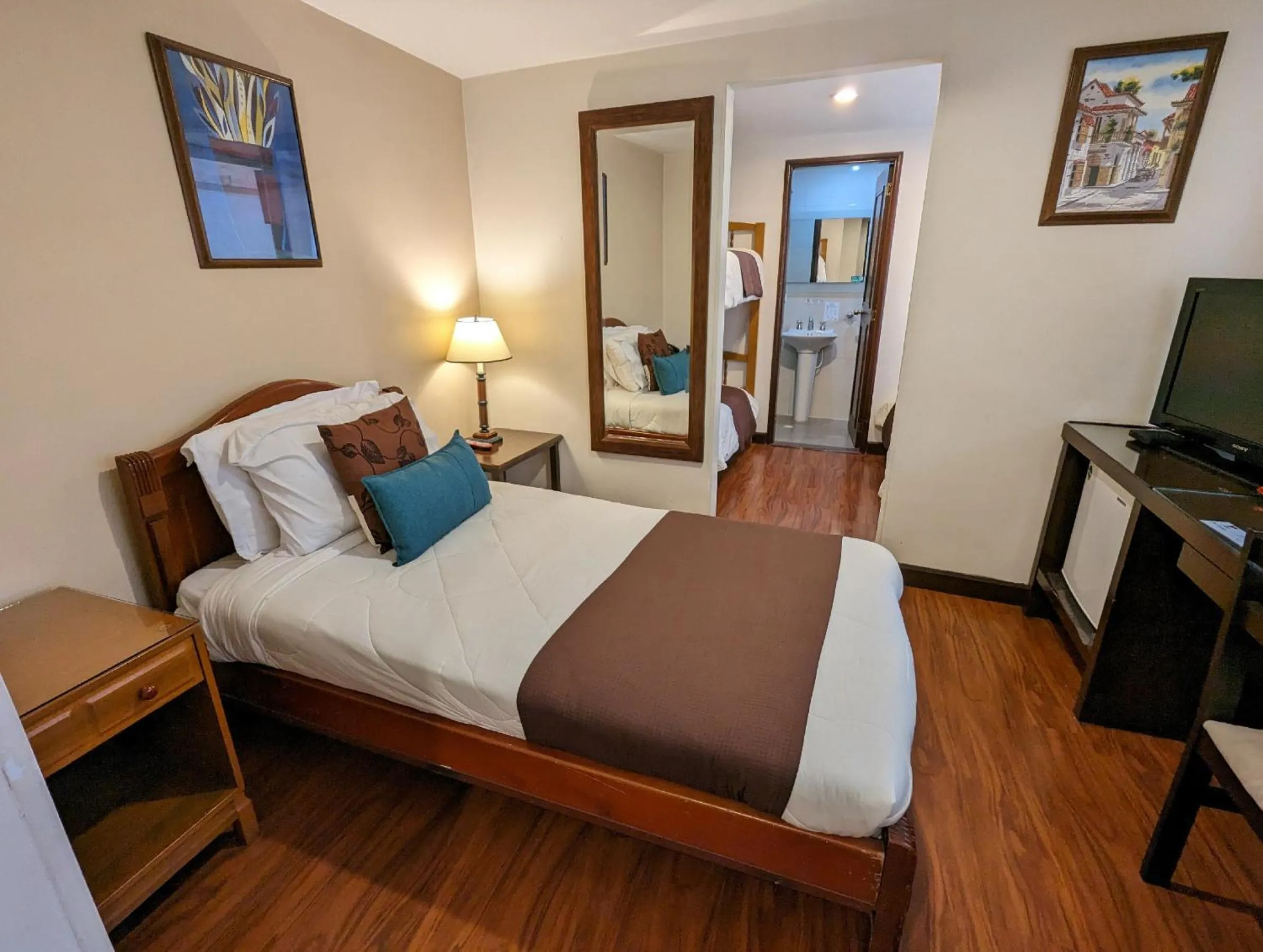 Bed in Hotel La Sabana