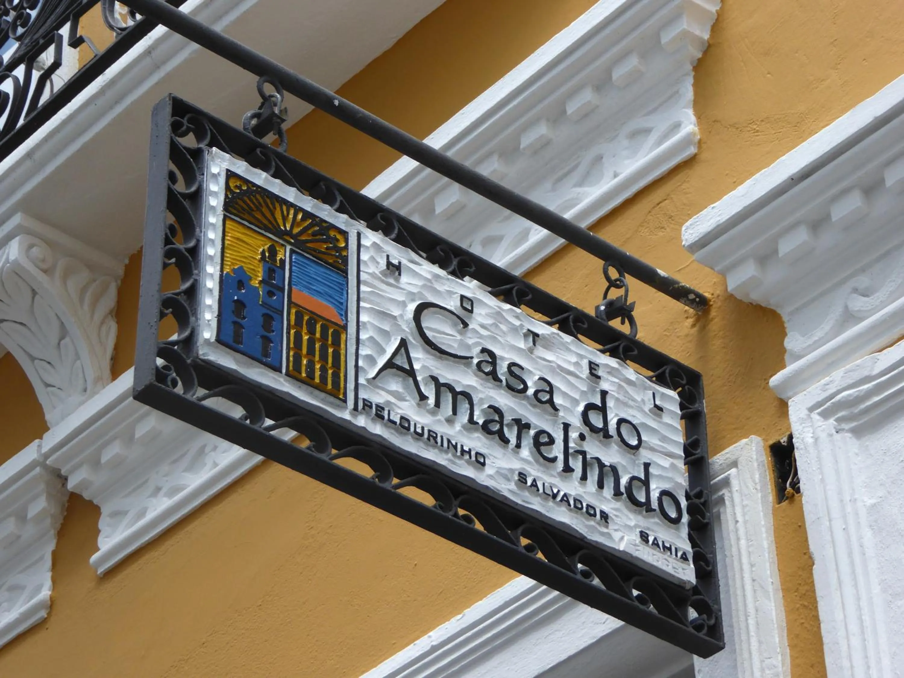 Facade/entrance in Hotel Casa do Amarelindo