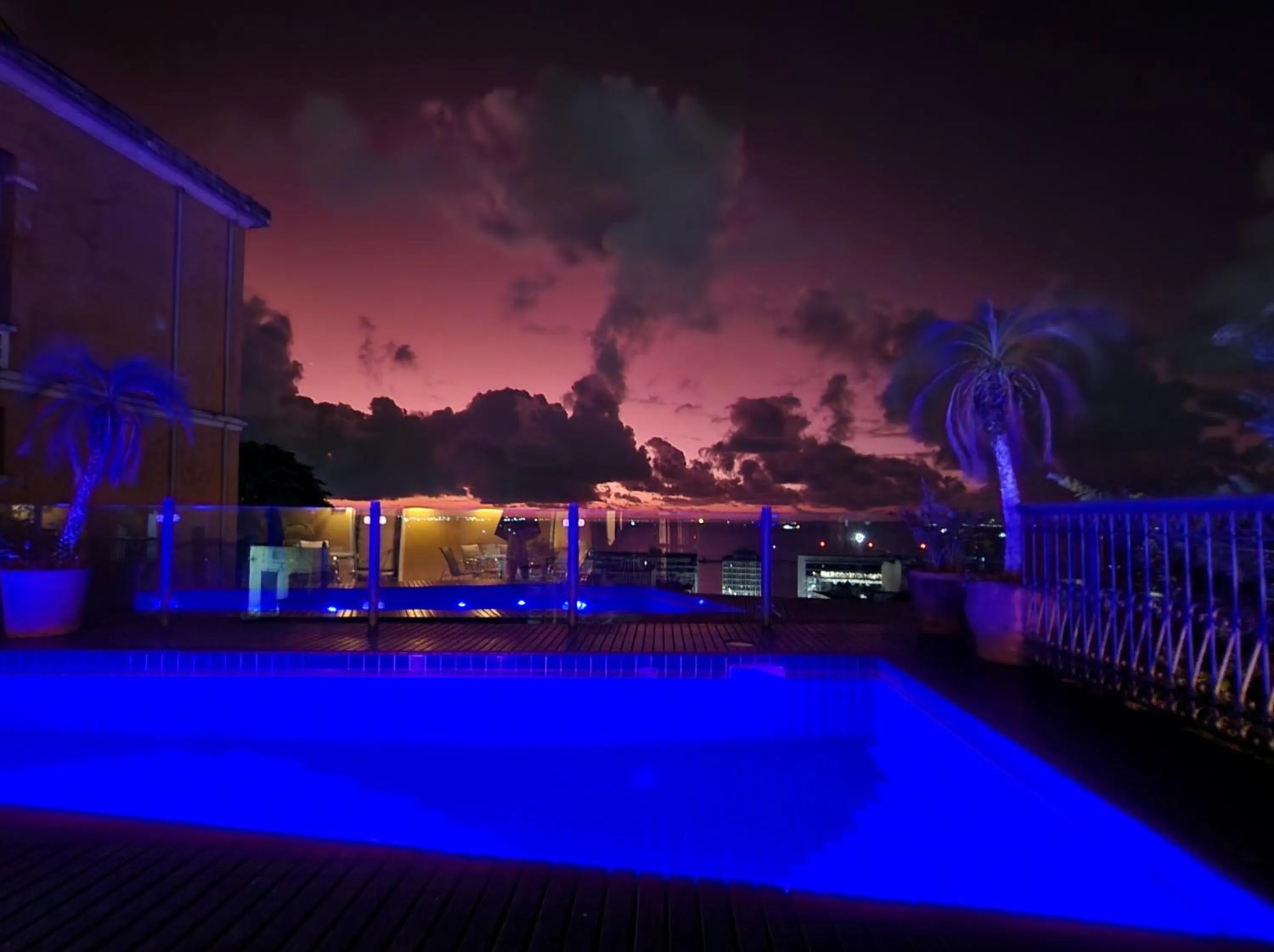 Pool view in Hotel Casa do Amarelindo