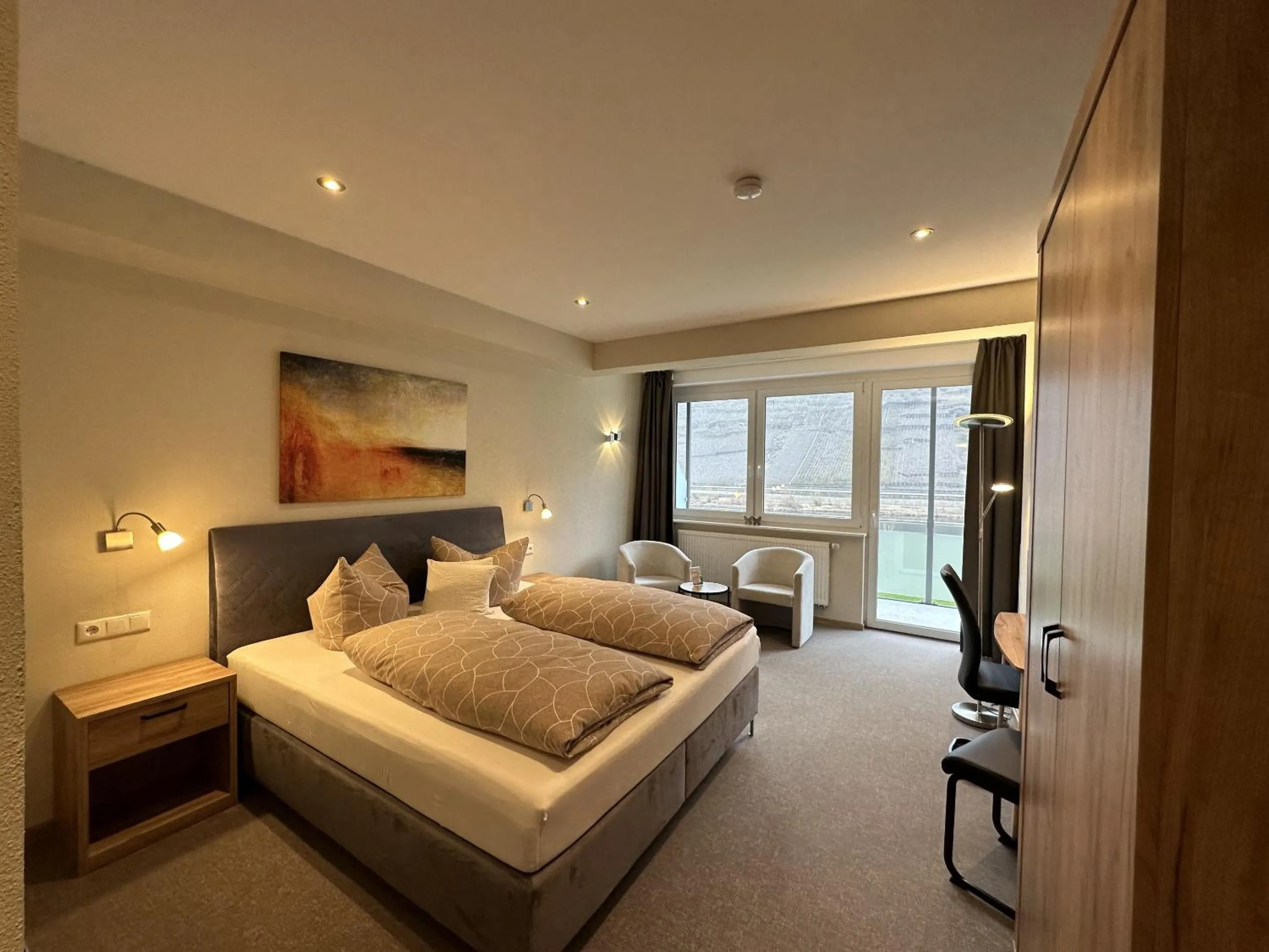 Bedroom, Bed in Weinbergs Loge