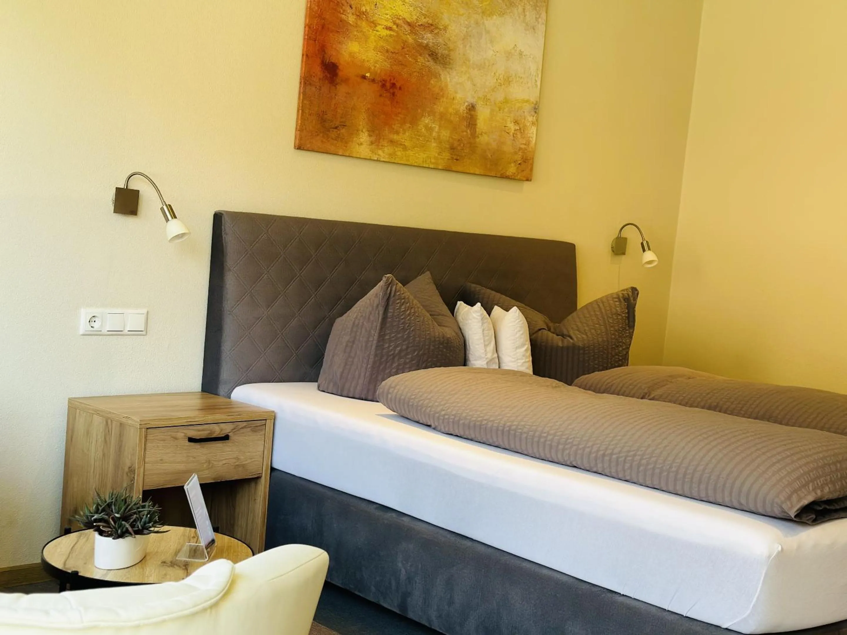 Bedroom, Bed in Weinbergs Loge