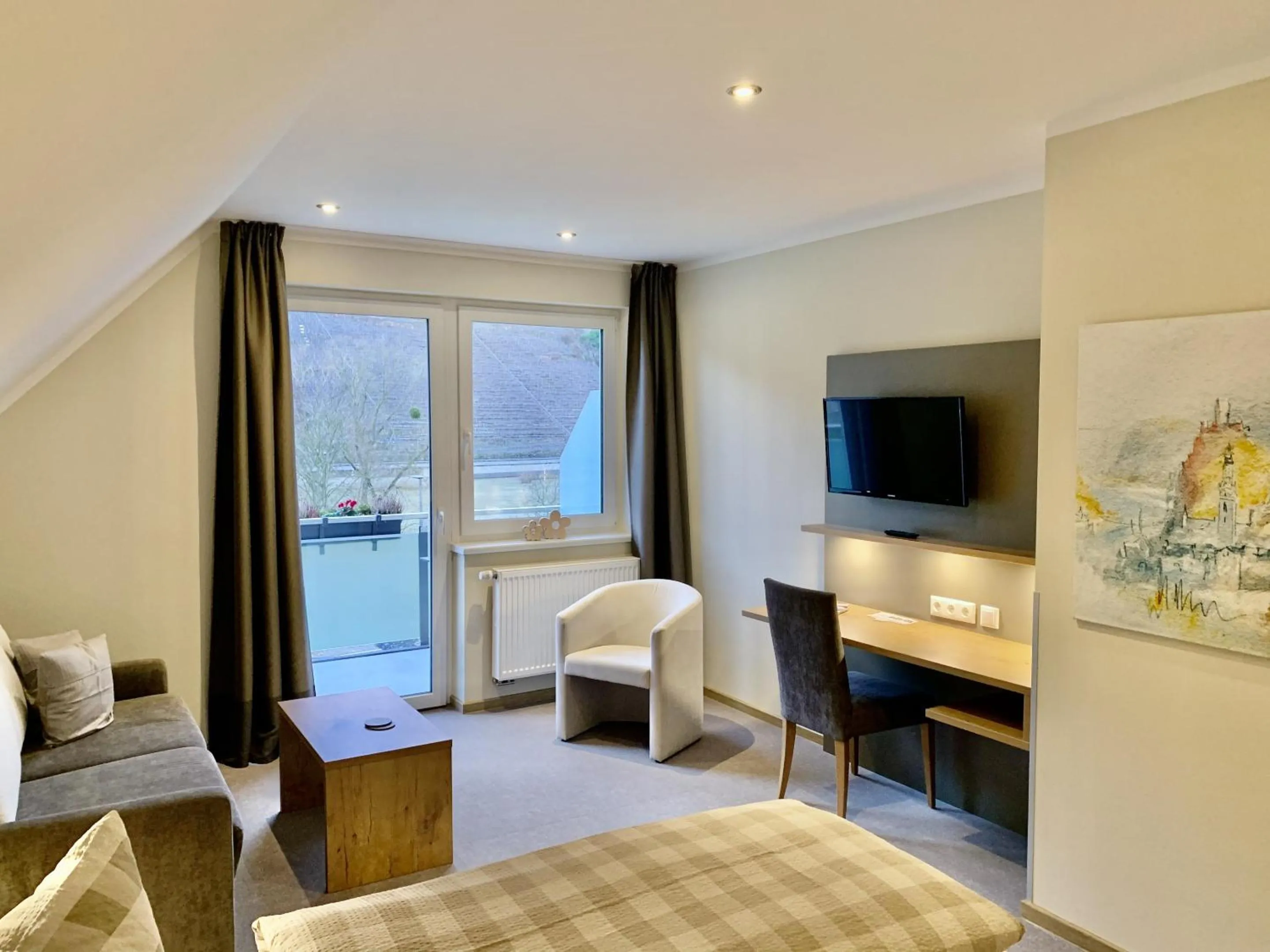 Bedroom, Bed in Weinbergs Loge