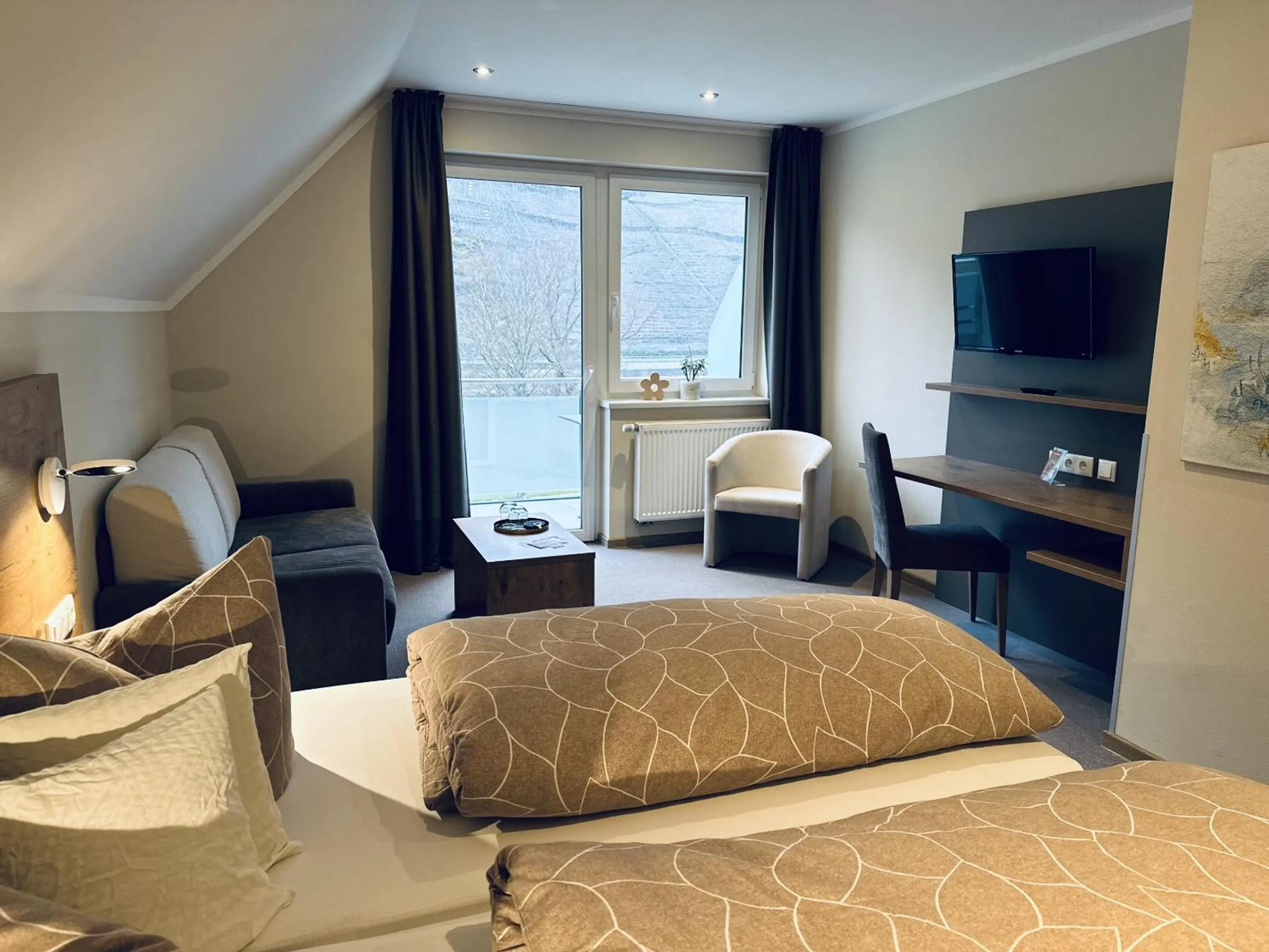Bedroom, Bed in Weinbergs Loge