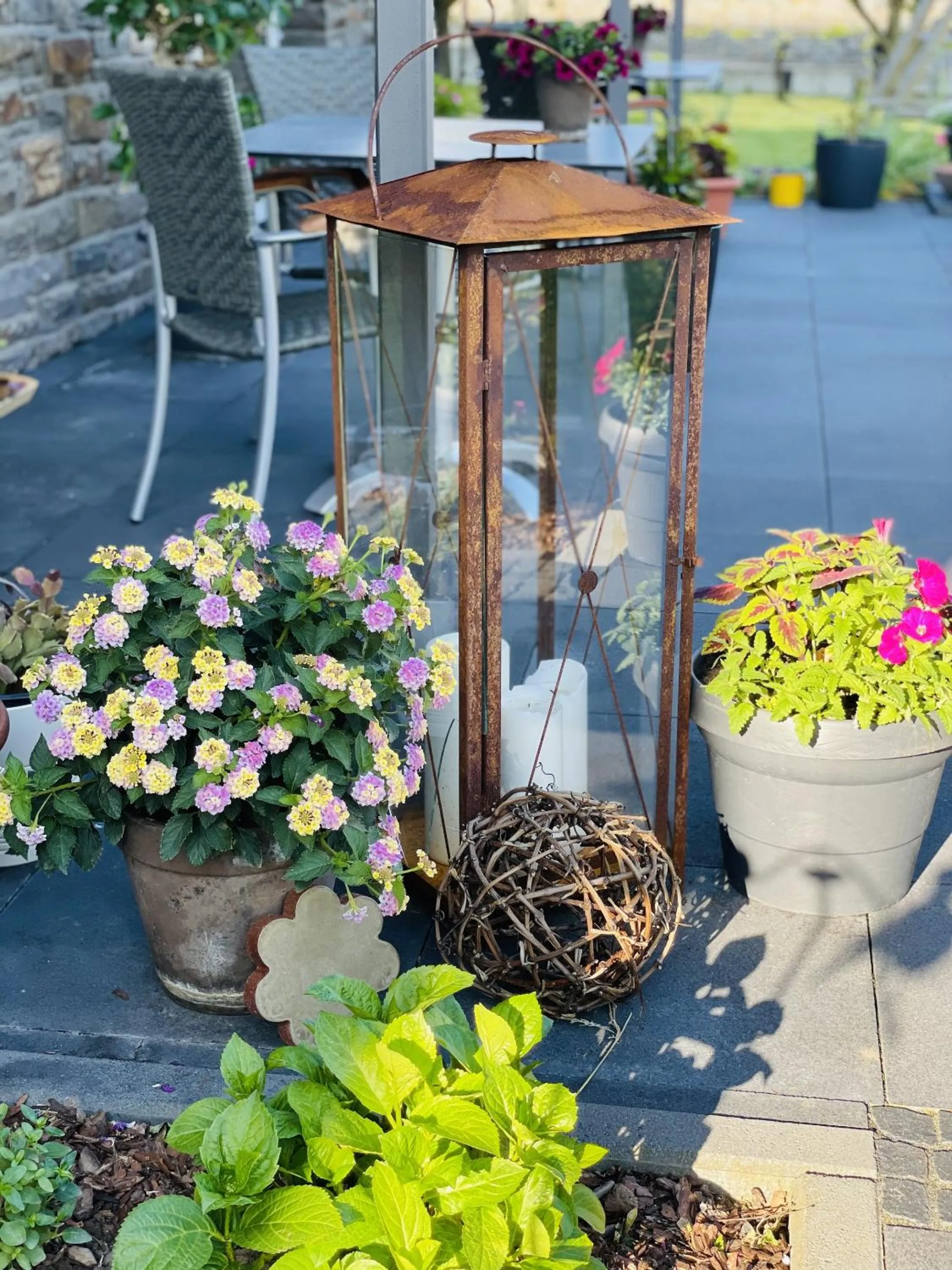 Patio in Weinbergs Loge