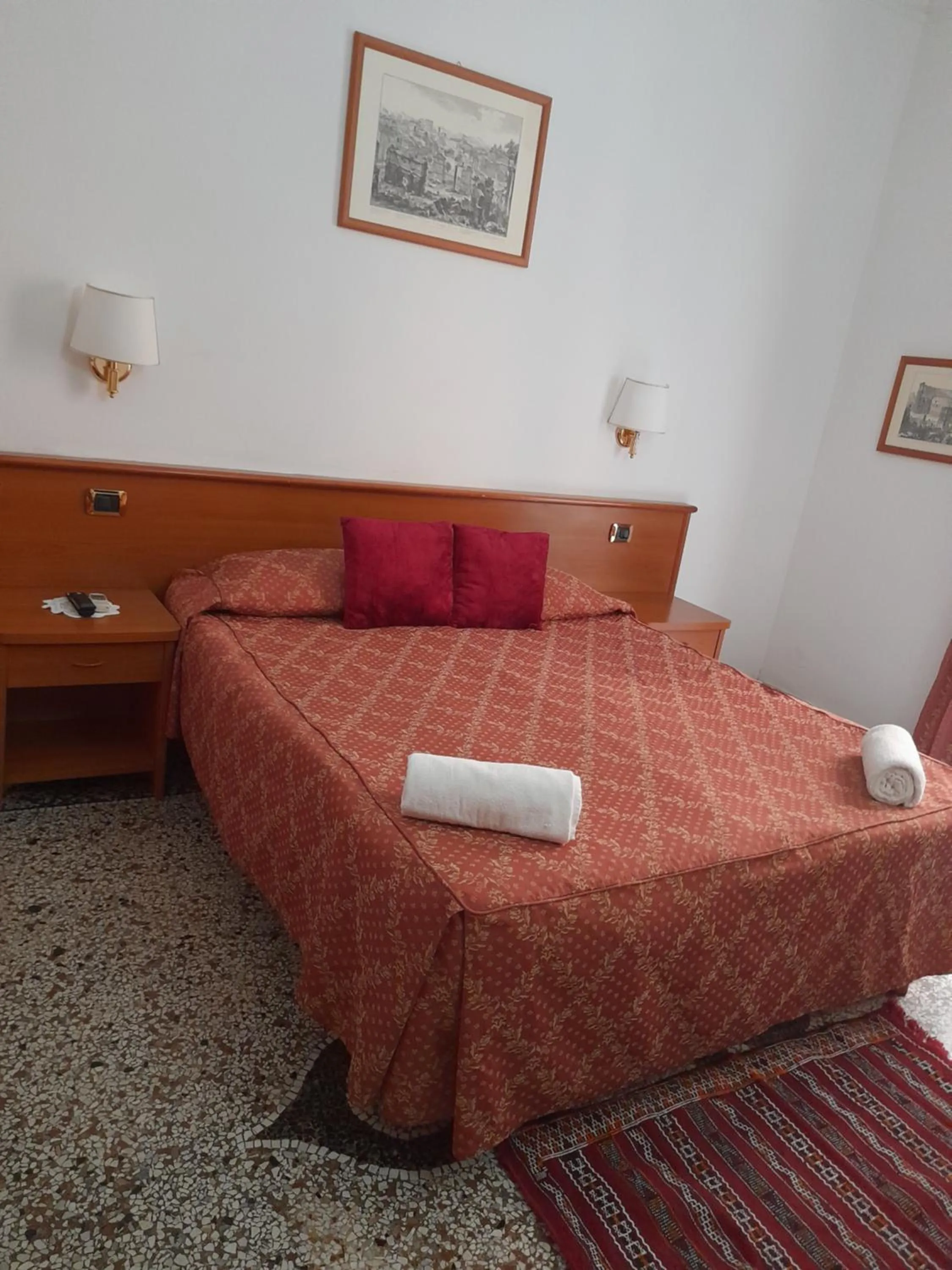 Bed in Incantoromano guest house
