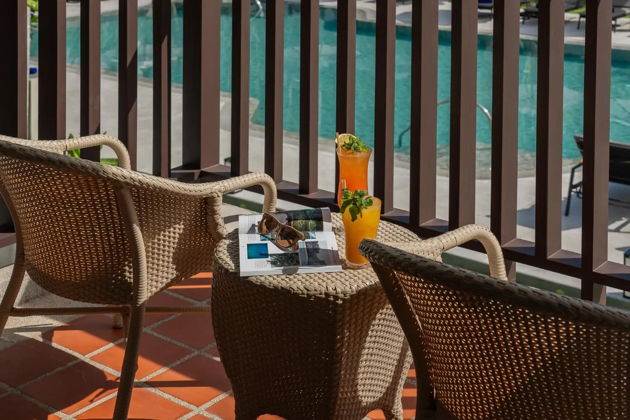 Pool view in Amari Koh Samui Pool view in Amari Koh Samui