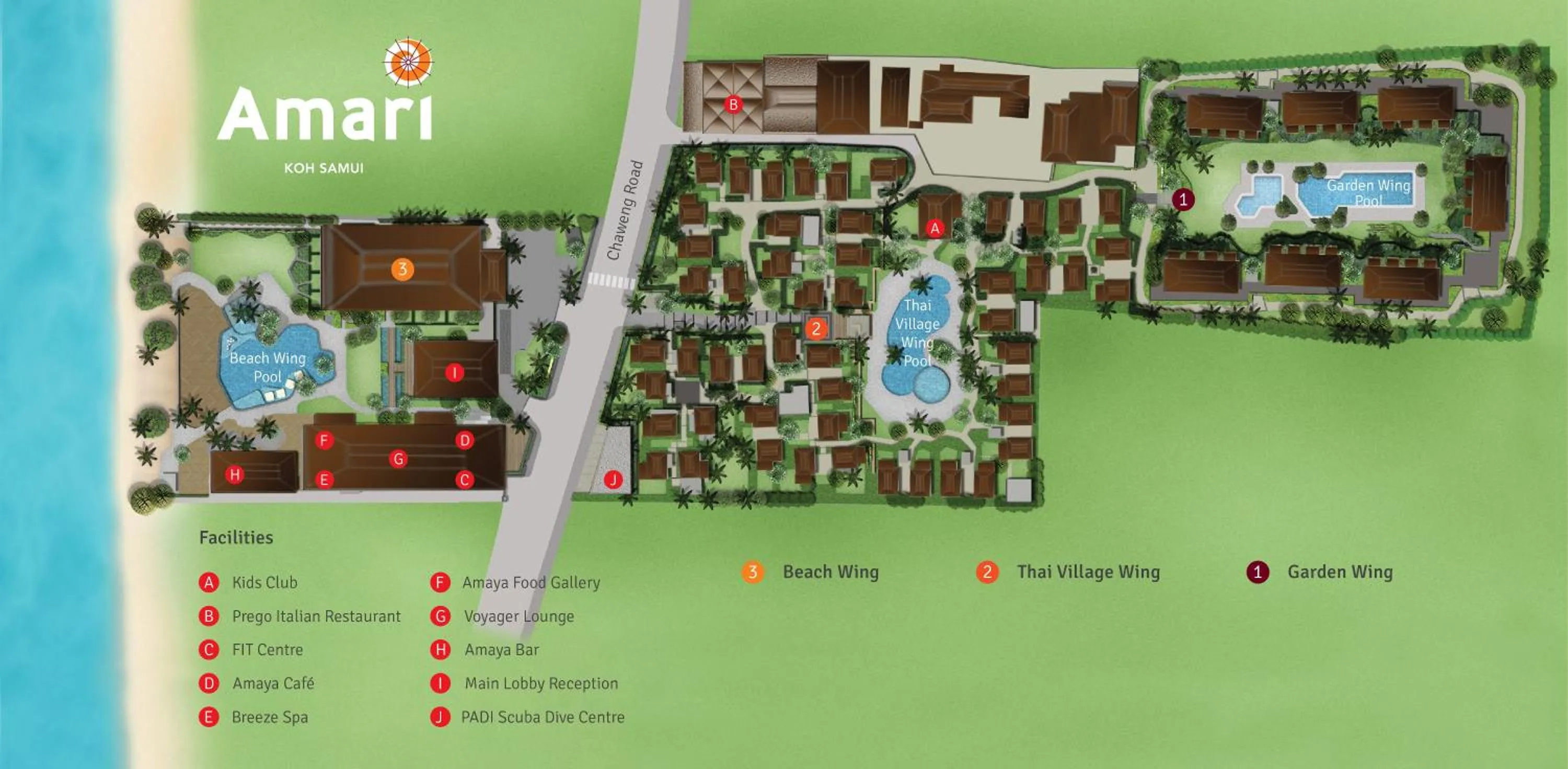 Property building in Amari Koh Samui