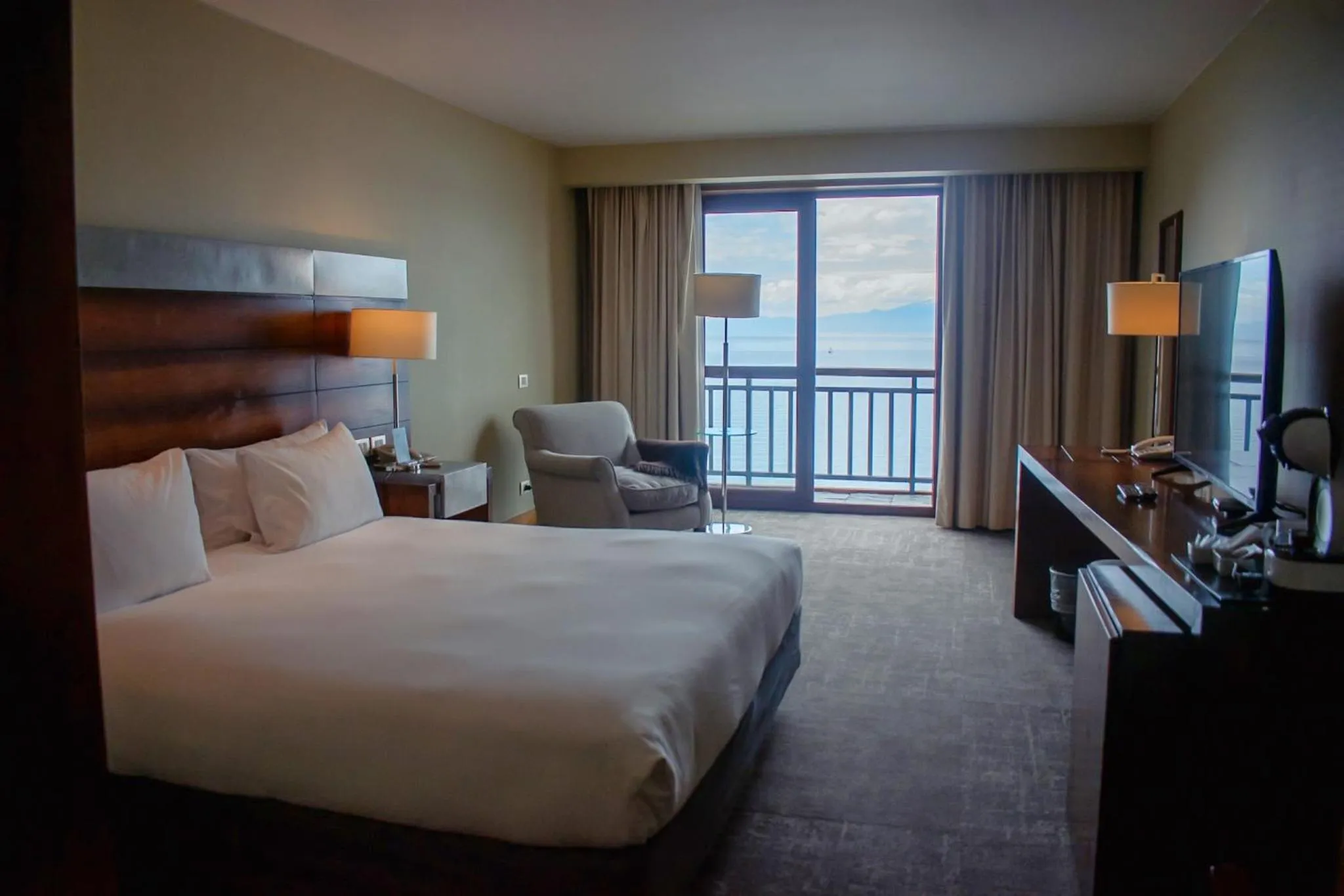 Bed in Radisson Hotel Puerto Varas