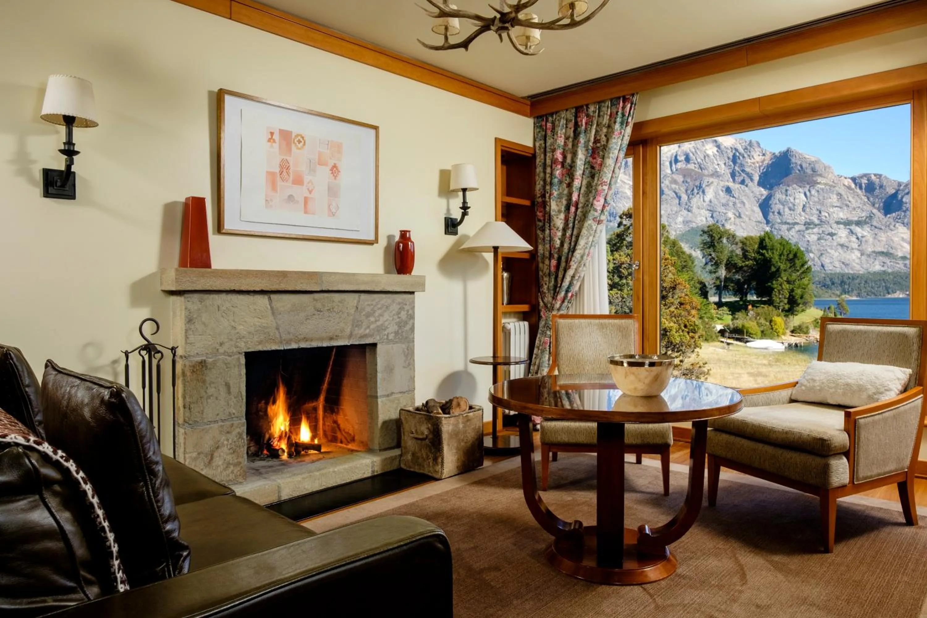 Living room in Llao Llao Resort, Golf-Spa