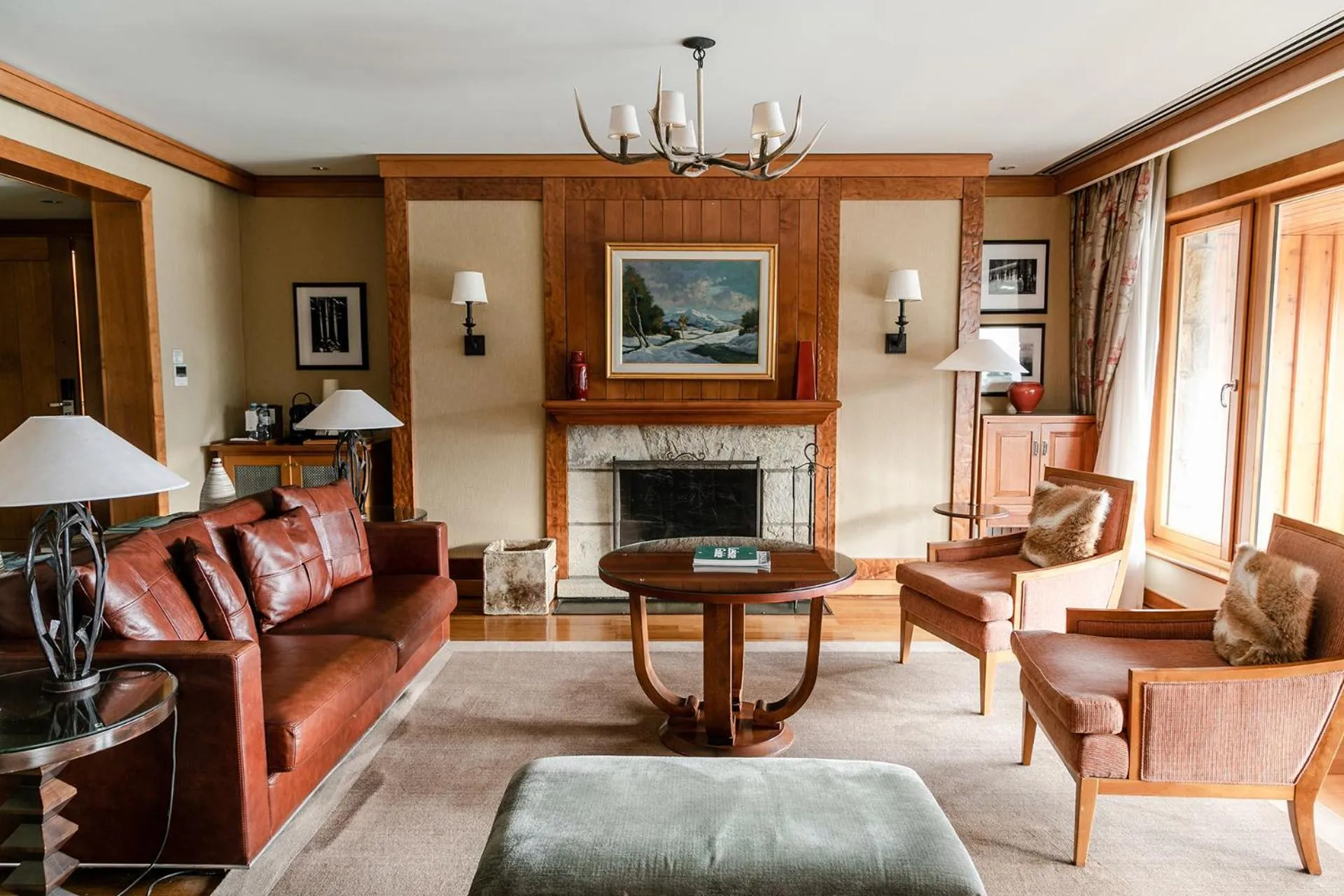 Living room in Llao Llao Resort, Golf-Spa