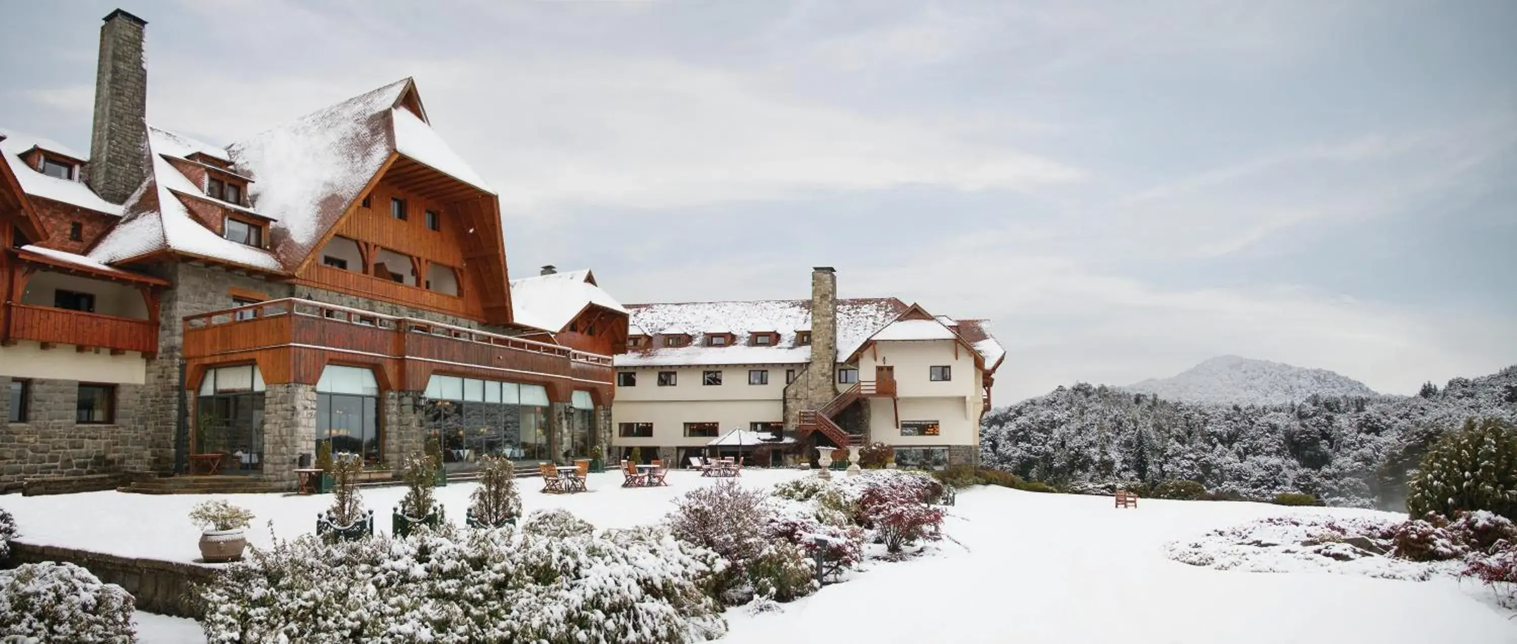 Facade/entrance in Llao Llao Resort, Golf-Spa Facade/entrance in Llao Llao Resort, Golf-Spa