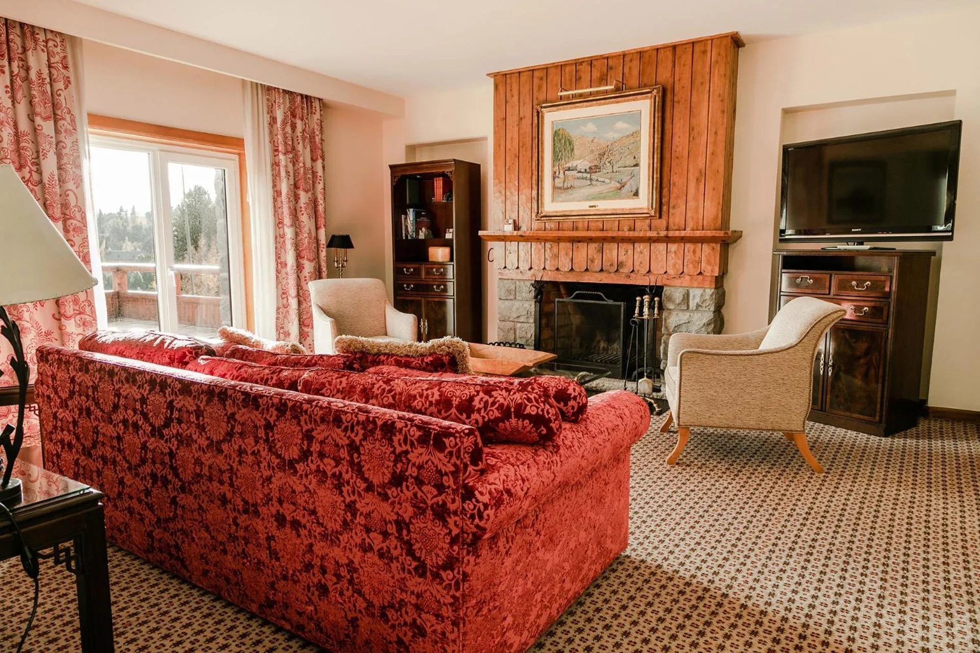 Living room in Llao Llao Resort, Golf-Spa