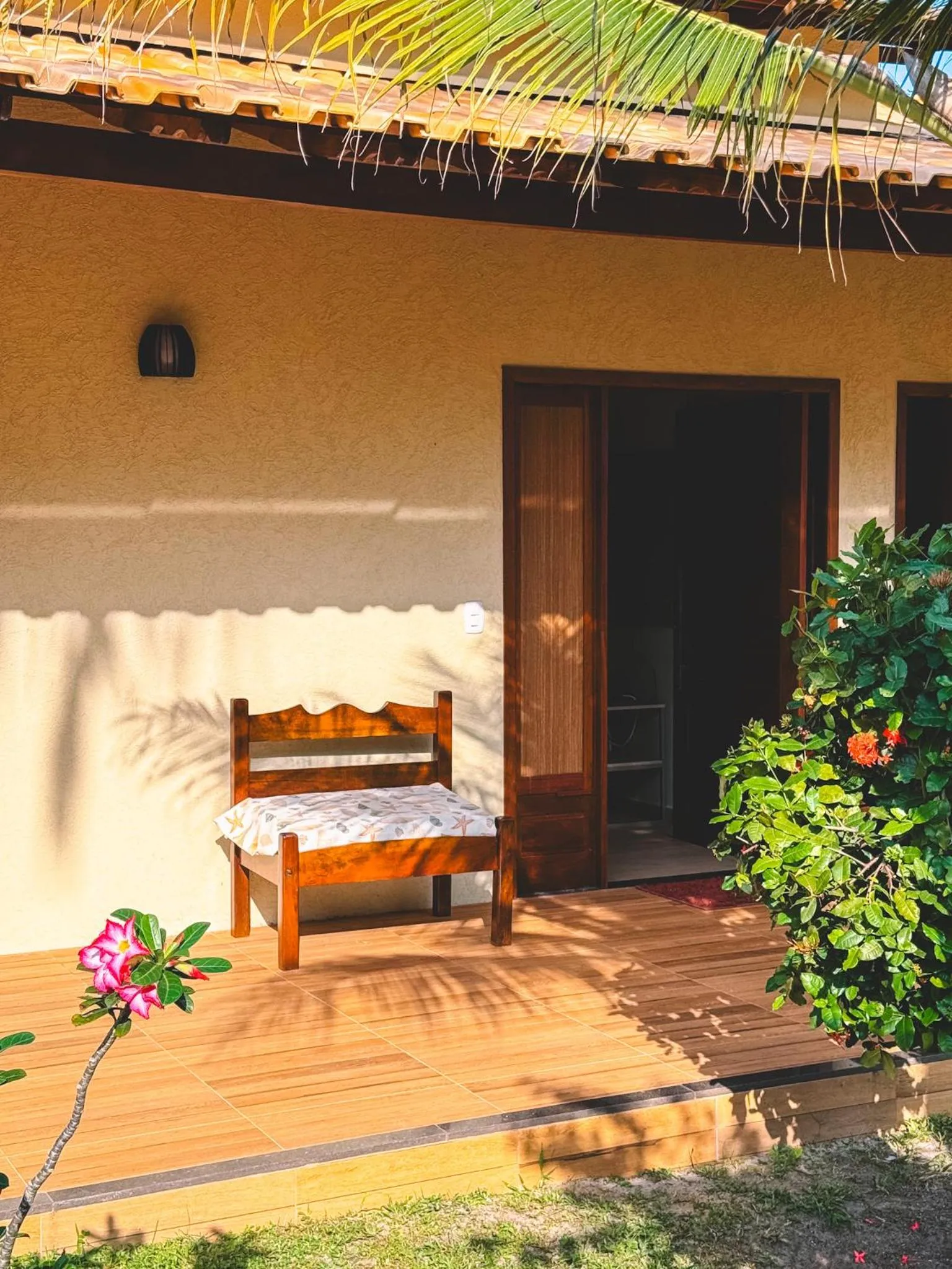 Patio in Pousada Boa Vista