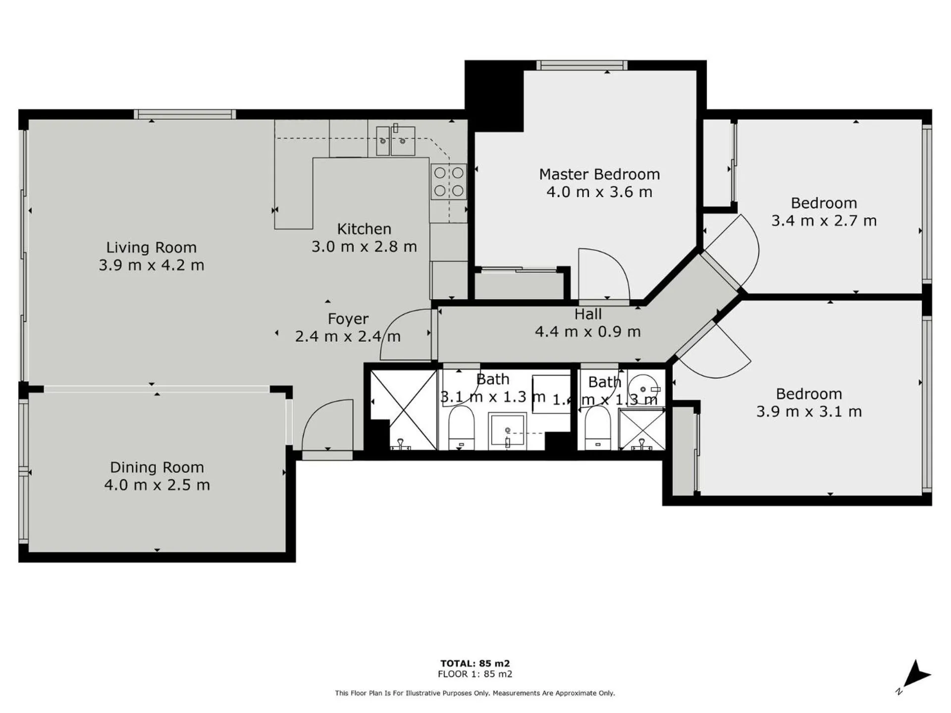 Alpine Mountain View 39 - 3BR l Swimming Pool l Air-Con l WiFi