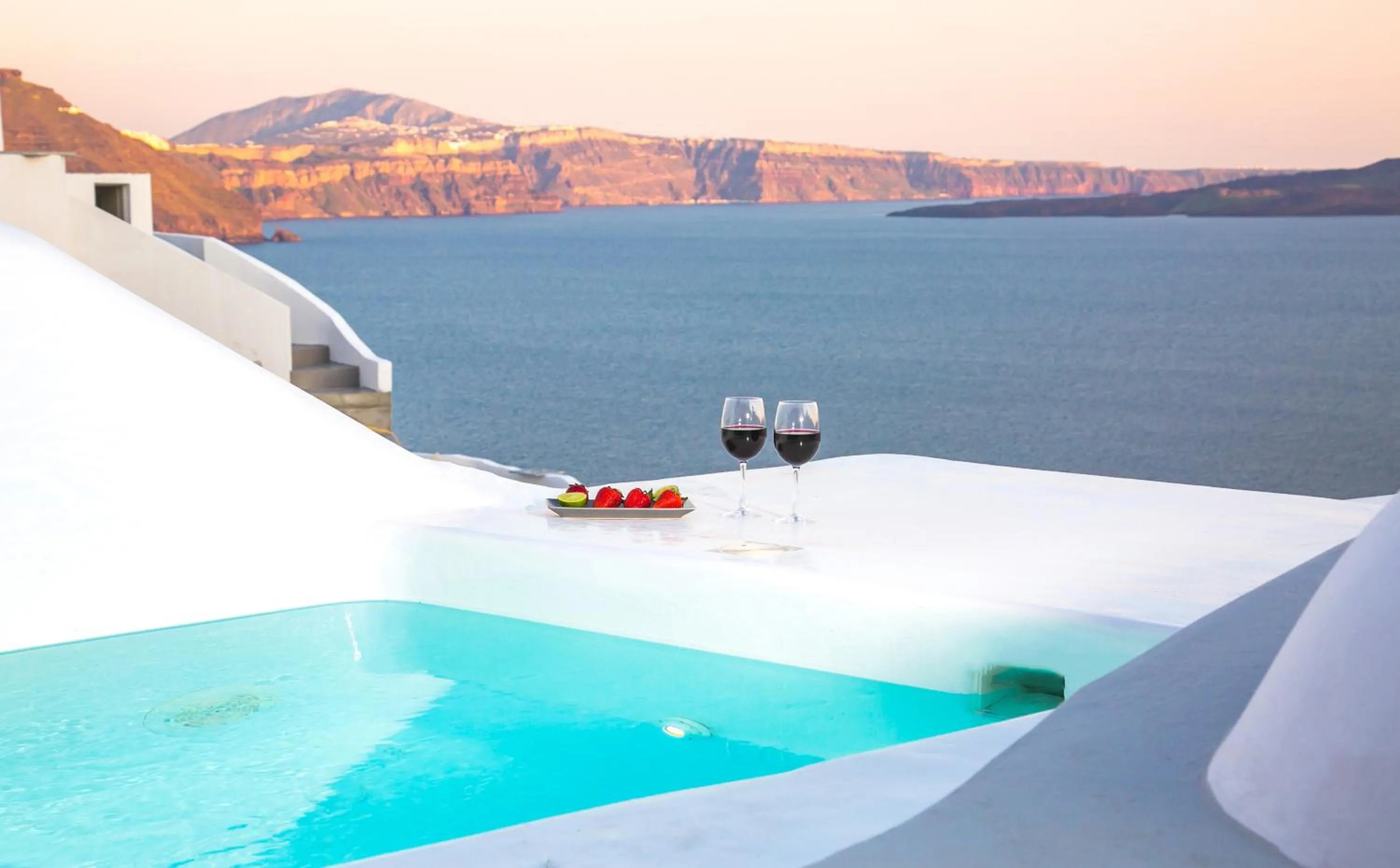 Natural landscape in Onar Villas Oia - Onar Hotels Collection