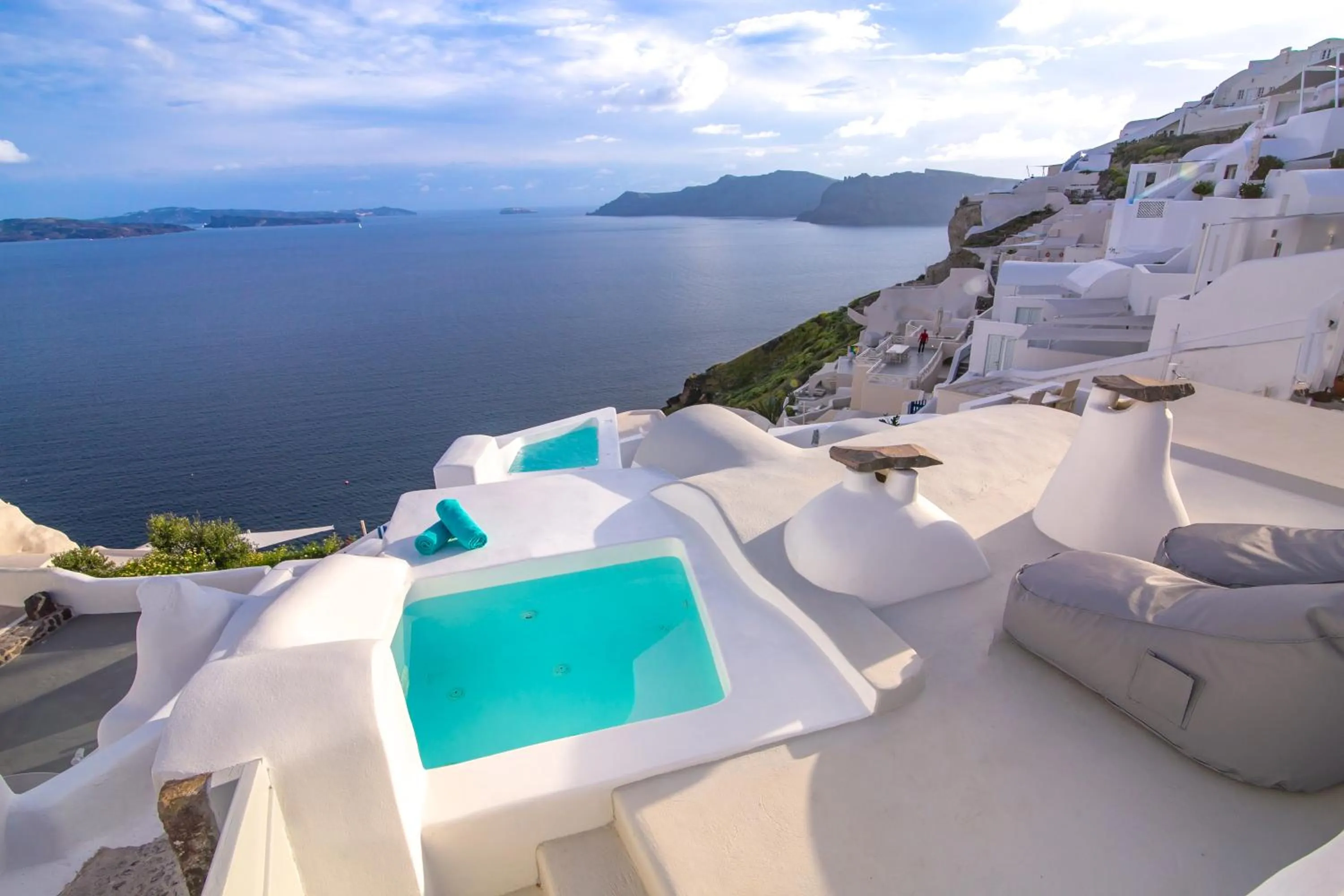 Natural landscape in Onar Villas Oia - Onar Hotels Collection
