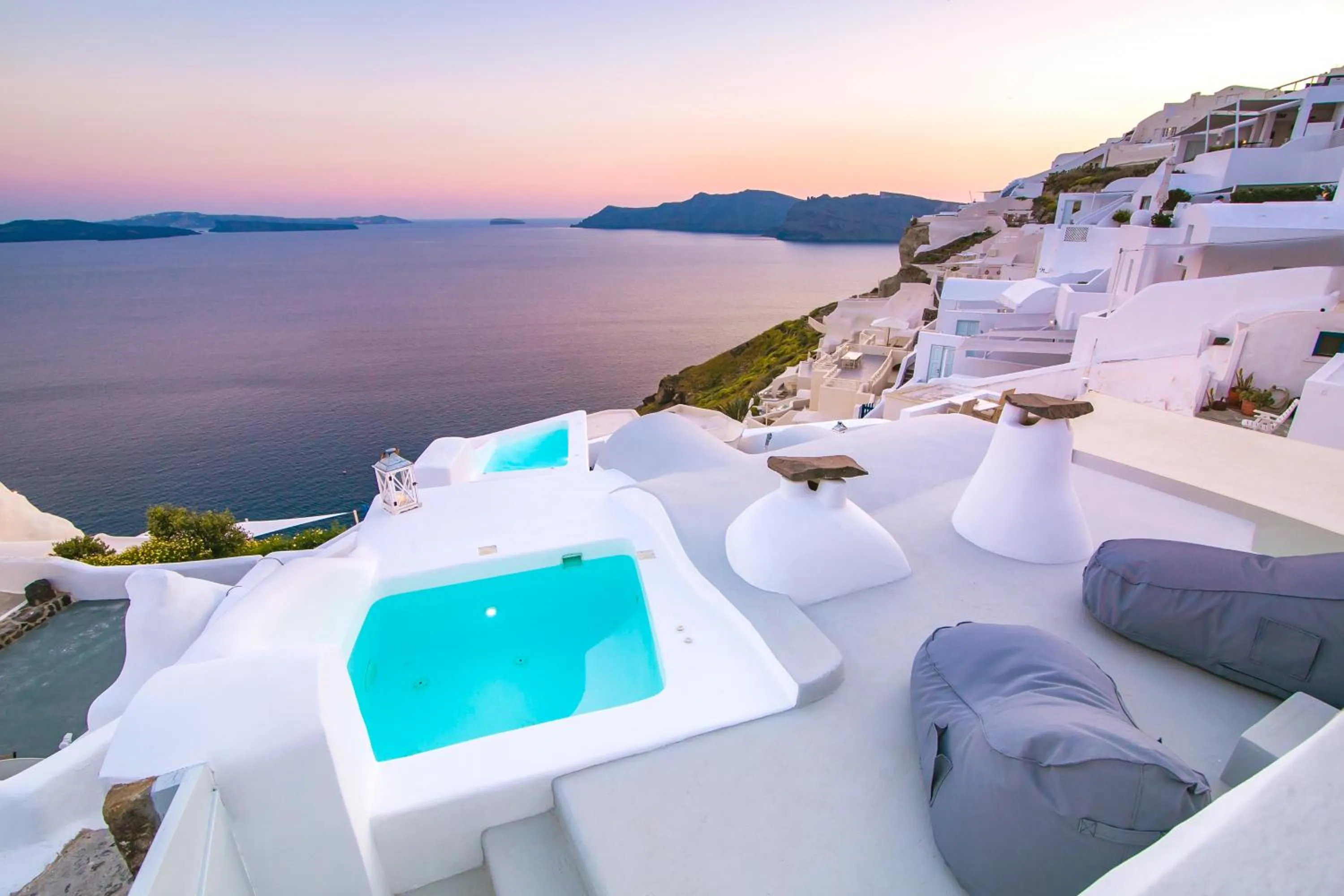 Sea view in Onar Villas Oia - Onar Hotels Collection