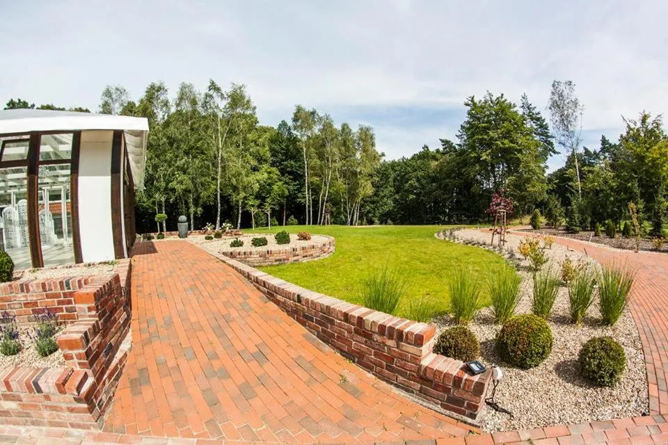 Property building in Dworek Bukowy Park