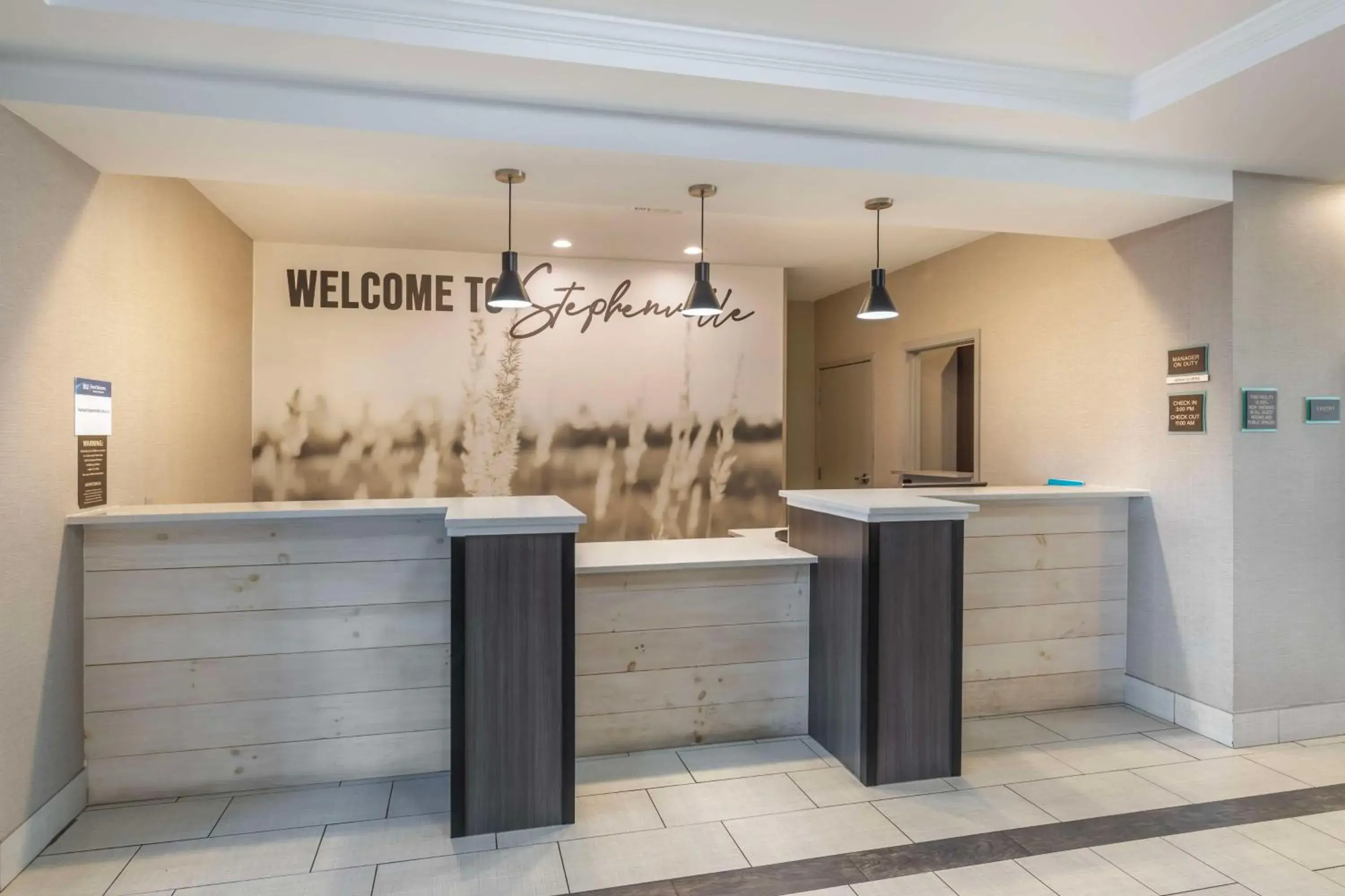 Lobby or reception in Best Western Plus Stephenville Inn Lobby or reception in Best Western Plus Stephenville Inn