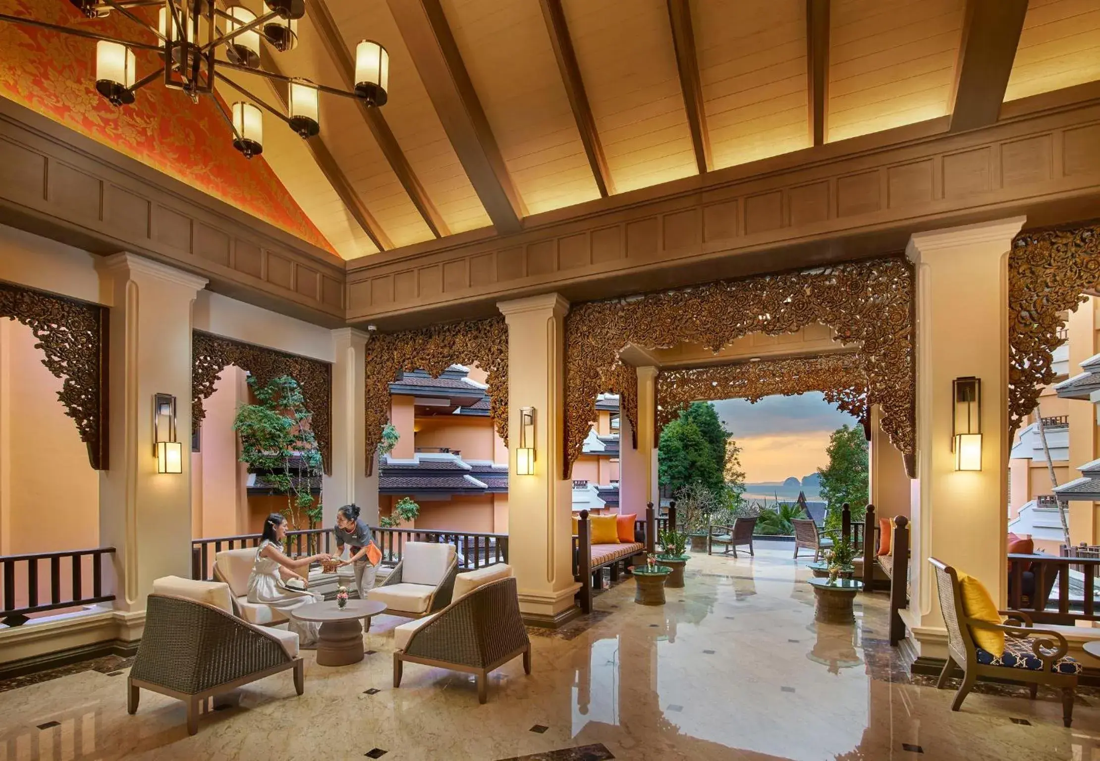 Lobby or reception in Amari Vogue Krabi Lobby or reception in Amari Vogue Krabi